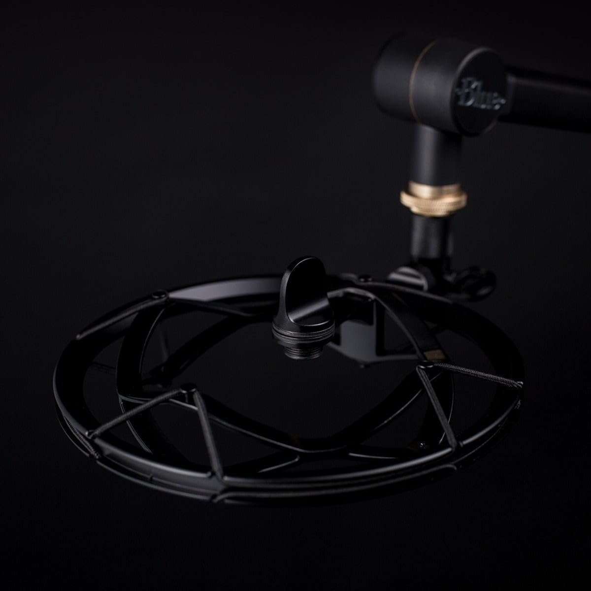 Blue Radius III Custom Shockmount for Yeti & Yeti Pro USB Microphones - Professional Studio Mic Mount for Podcasting, Streaming & Voice Recording