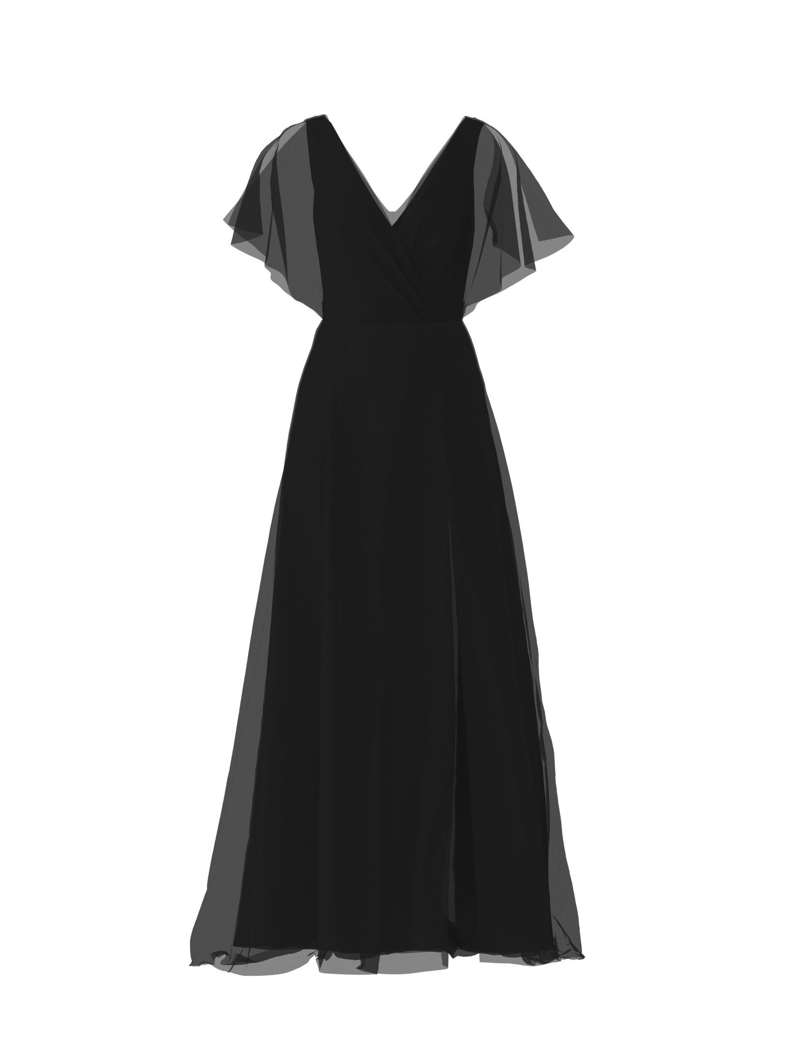 Elegant Black Bodice (Ava) and Skirt (Arabella) Set for Women - Perfect for Evening Parties, Dances, and Formal Events