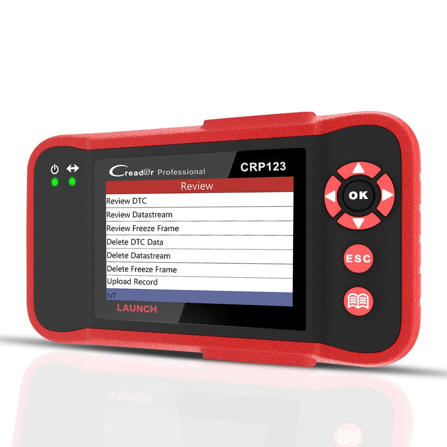 2025 LAUNCH CRP123 OBD2 Scanner - Engine, ABS, SRS, Transmission Code Reader, Full OBDII Diagnostic Tool with Live Data Graph & Lifetime Free Updates - Perfect for Car Repair Shops, DIY Mechanics, and Vehicle Maintenance