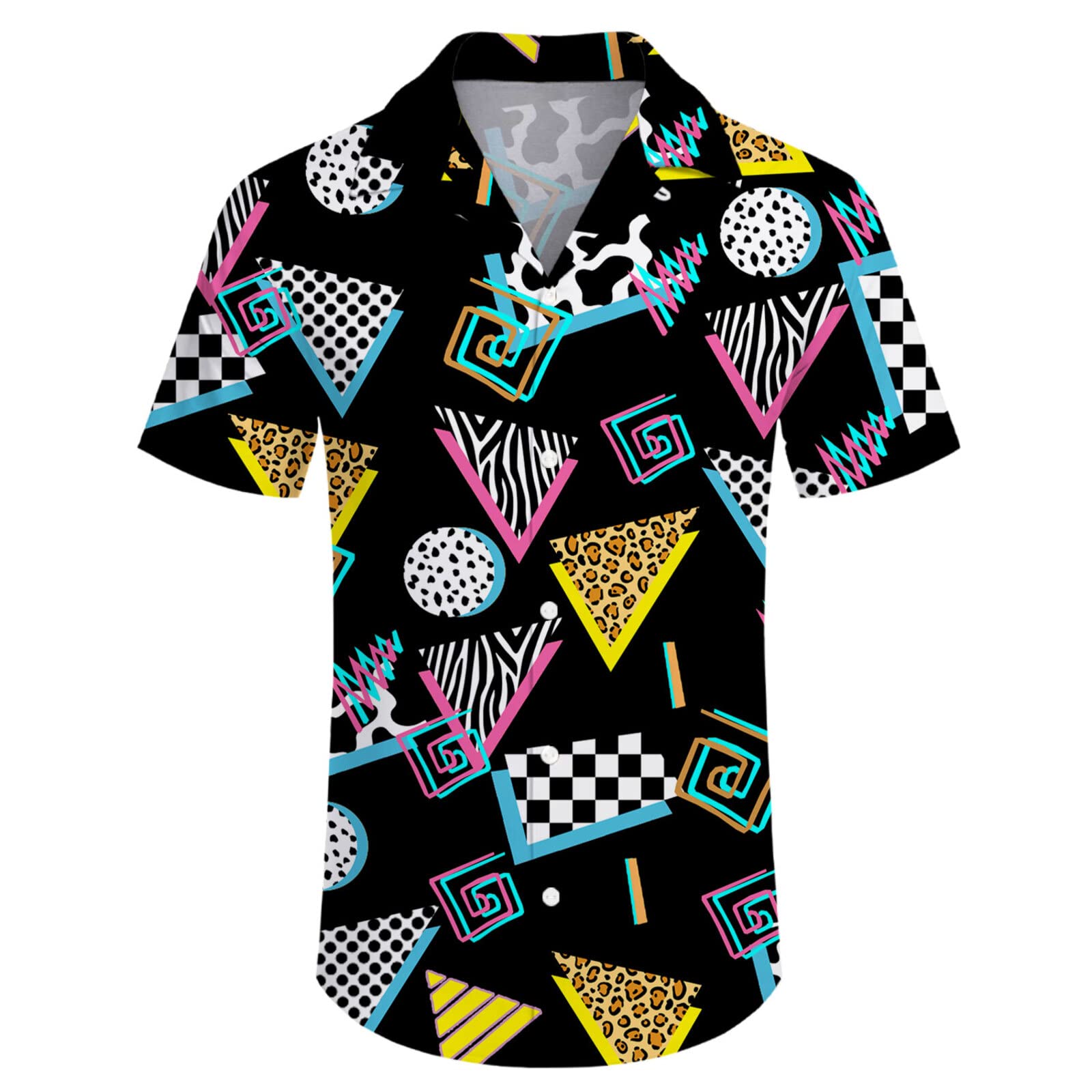 **Men's 2-Piece Hawaiian Shirt & Shorts Set with Bucket Hat - Breathable Summer Outfit for Beach, Vacation, and Casual Wear**
