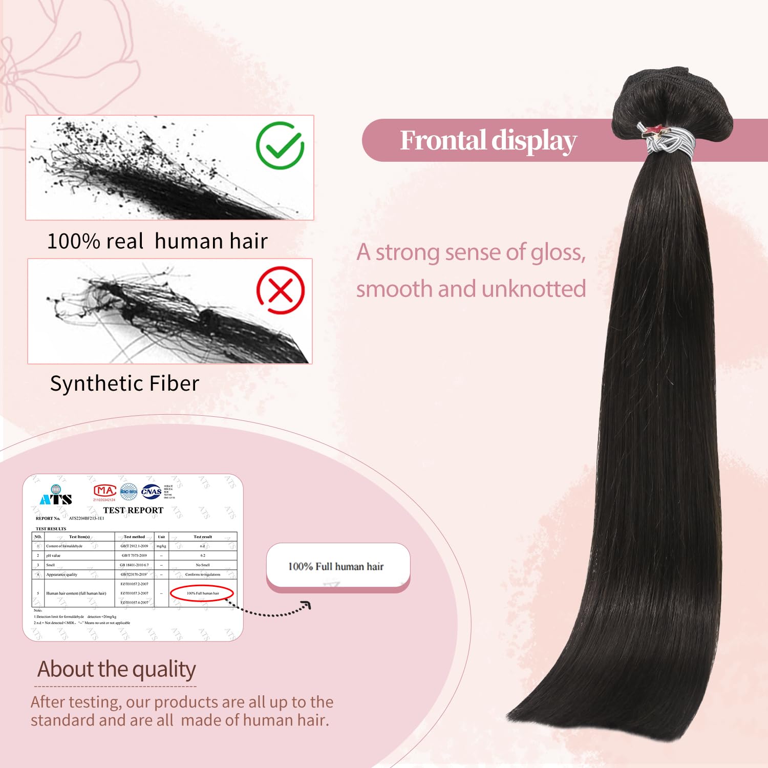 HUAYI 20 Inch Dark Brown Clip-in Hair Extensions for Women - 7pcs Set 120g Real Human Hair - Seamless Natural Look & Easy to Style - Perfect for Daily Wear, Parties & Special Occasions