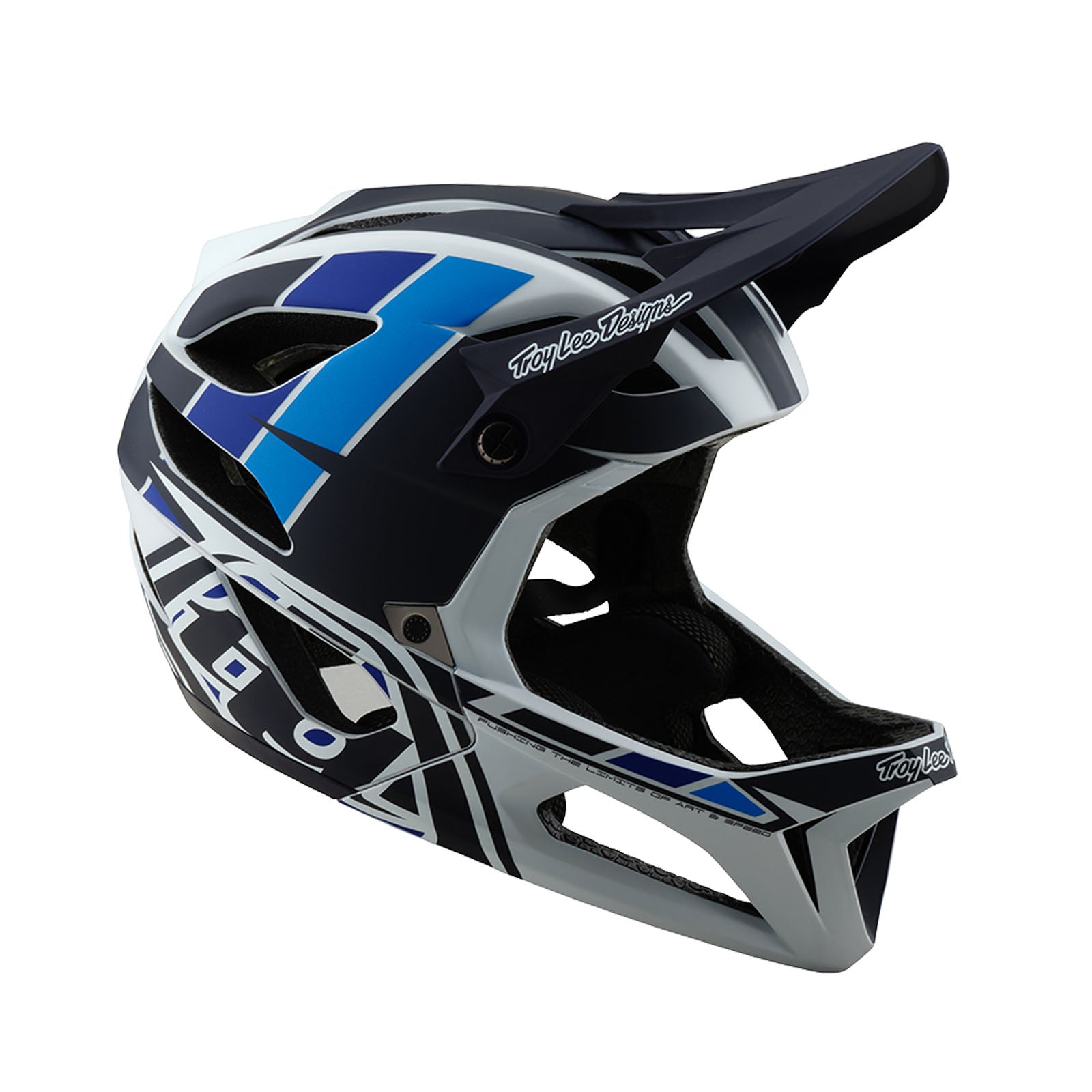 Corsa Blue Motorcycle Racing Helmet - Lightweight & Durable for Track & Street Riding - Perfect for Racing Enthusiasts & Safety-Conscious Riders