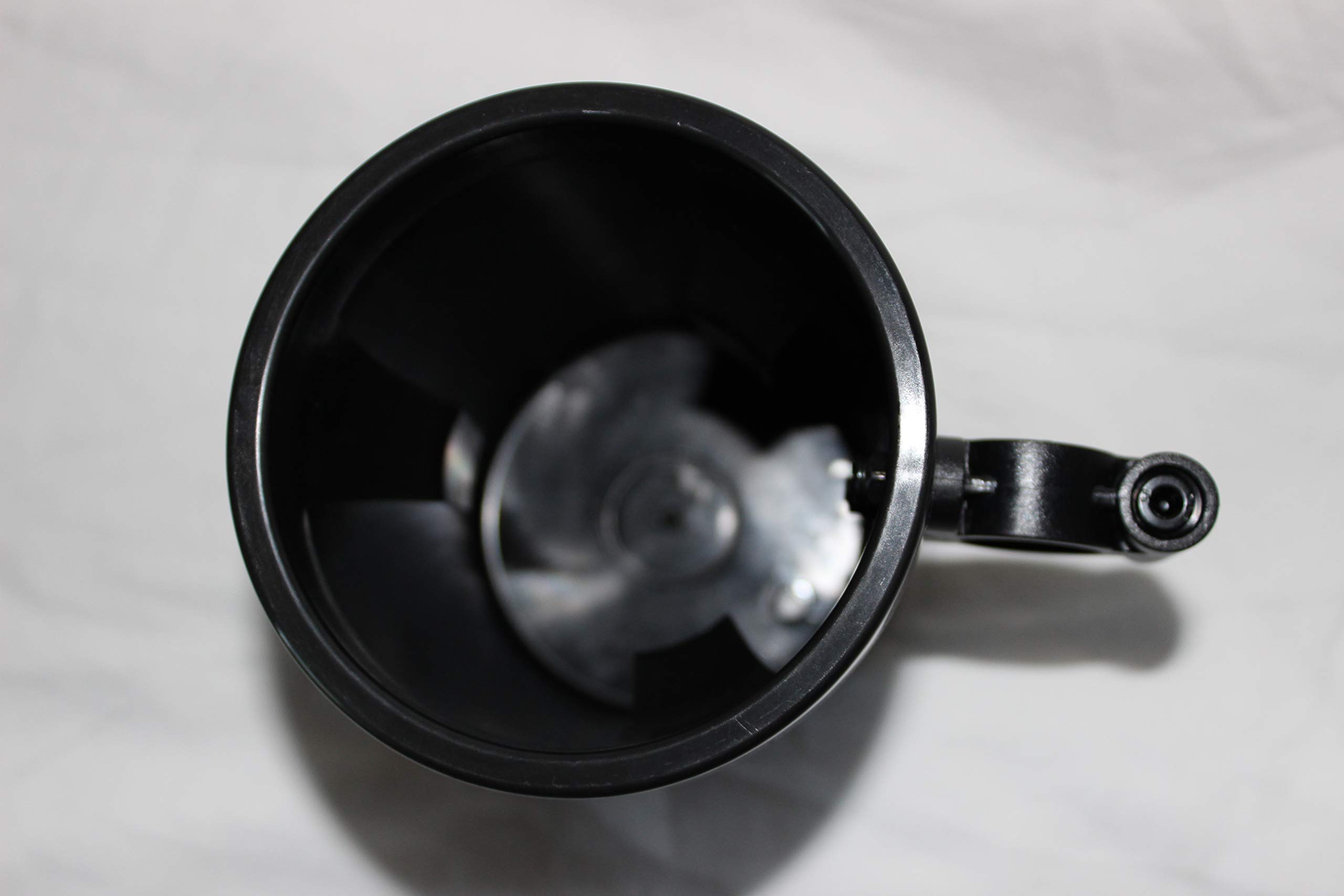 Black Bike Cup Holder for Beach Cruiser & Commuter Bicycles - Universal Handlebar Mount - Perfect for Coffee, Water Bottles & Drinks on Rides, Picnics & Outdoor Adventures