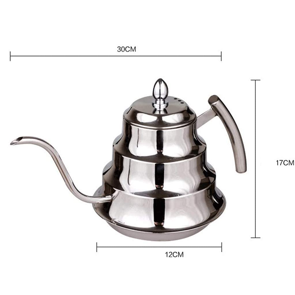Premium Stainless Steel Tea Pot with Removable Infuser - Perfect for Loose Leaf Tea & Tea Bags | Dishwasher Safe & Heat Resistant | Ideal for Home, Office & Gift Giving