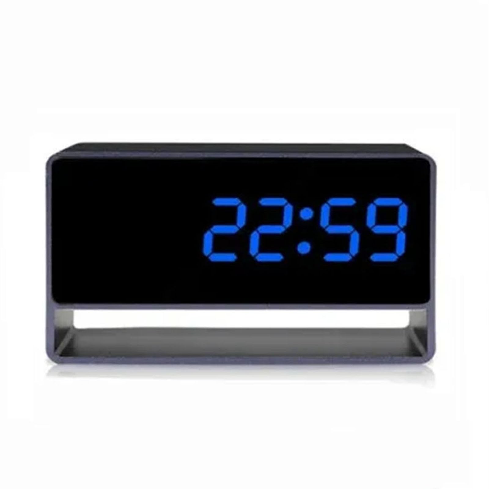 FKINGLRK Mini Clock Camera with Night Vision - Full HD 1080P WiFi Hidden Spy Camera, Motion Detection & Auto Loop Recording - Remote Monitoring via App - Perfect for Home Security, Office Surveillance & Baby Monitoring