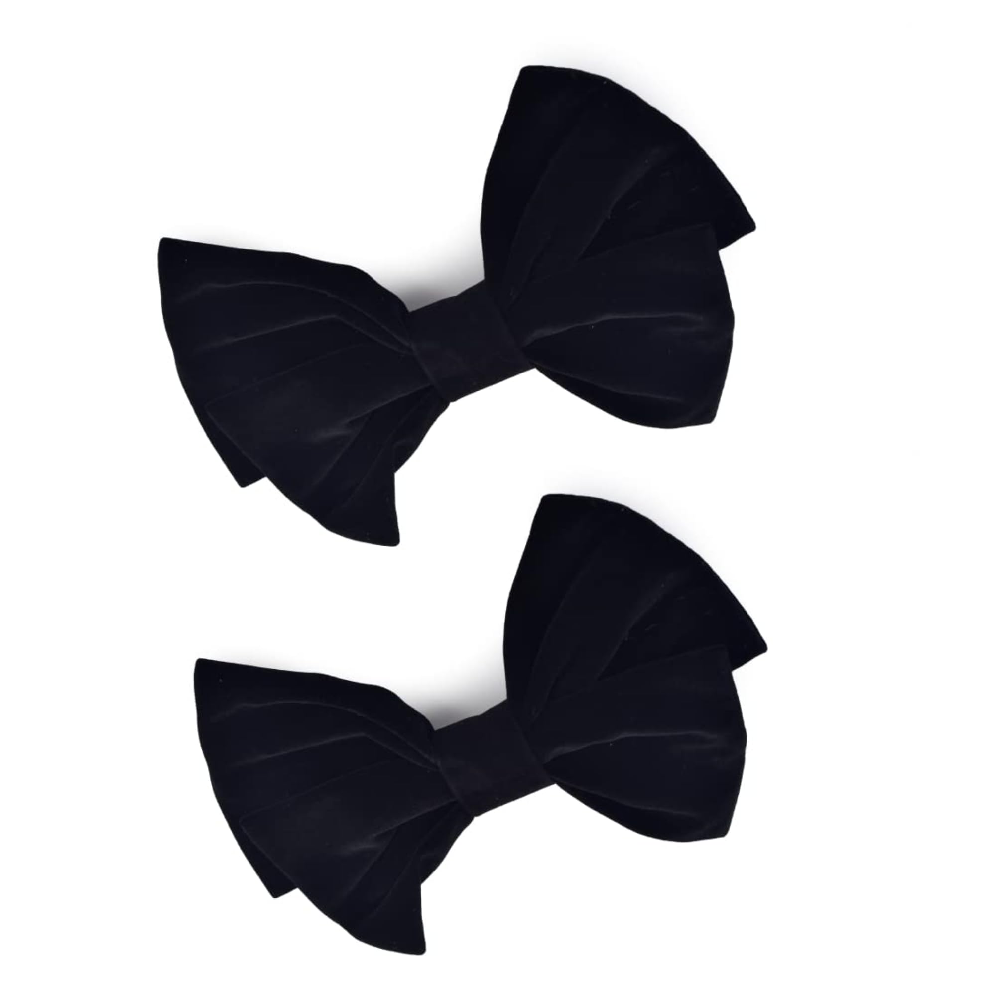 GUBB Bow Delight Hair Clips Set for Girls & Women - 2 Piece Bow Ribbon Hairpins | Cute Hair Accessories for Kids, Teens & Adults | Perfect for School, Parties & Everyday Styling