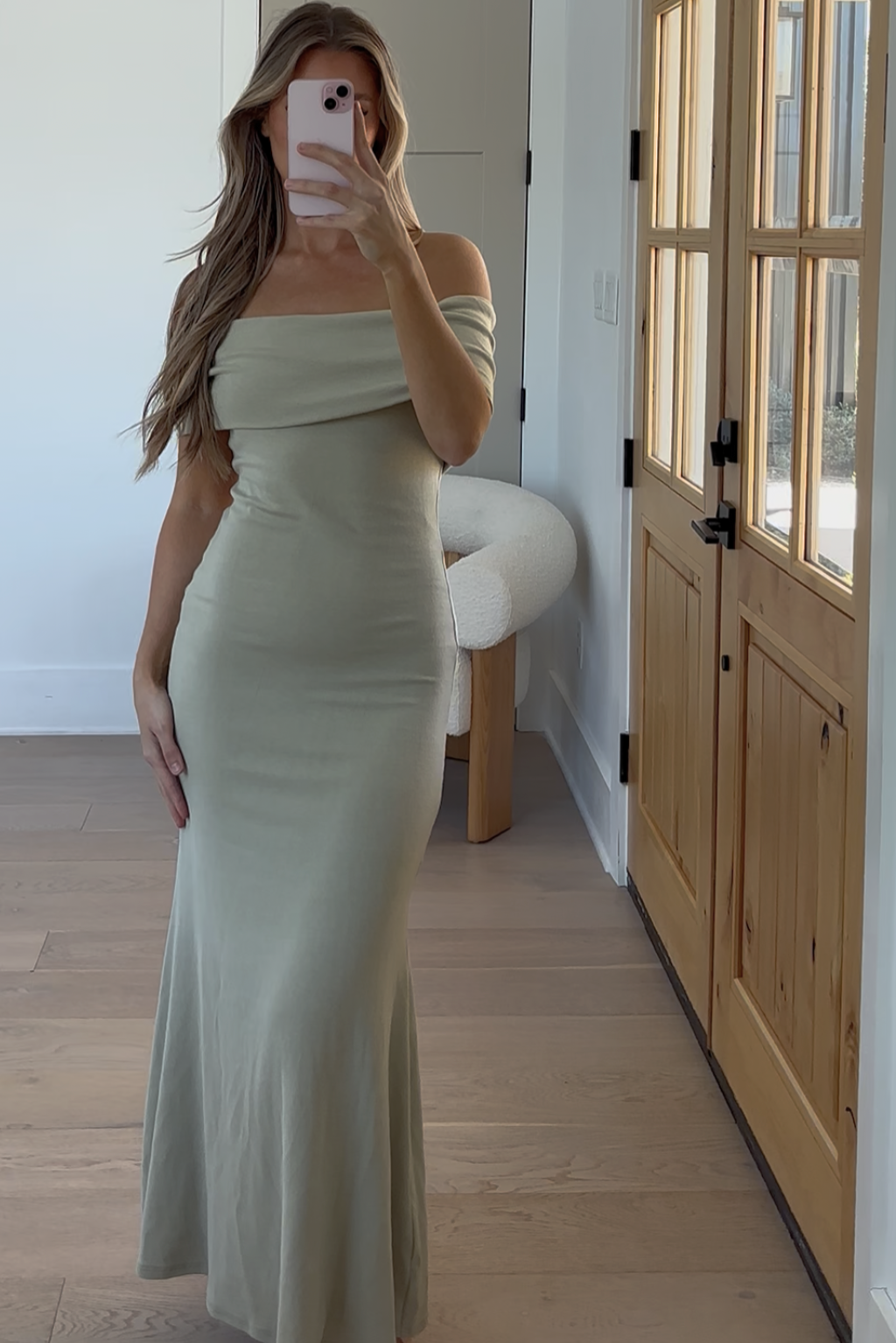 Monroe Maxi Dress in Sage - Bump Friendly Maternity Dress for Women | Comfortable & Stylish Pregnancy Outfit for Casual Wear, Baby Showers & Special Occasions
