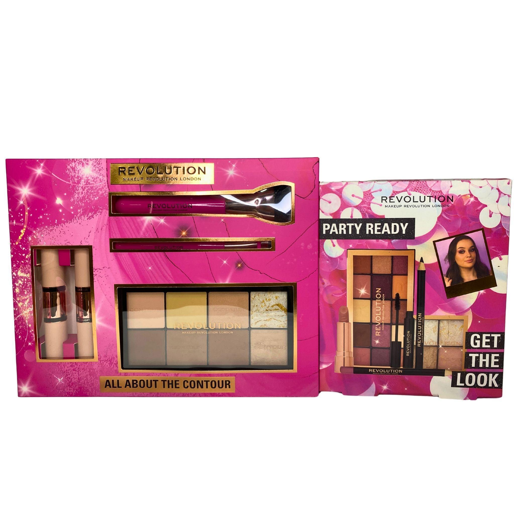 Revolution Makeup Sets - 55 Piece Professional Cosmetics Kit for Eyes, Lips & Face | Perfect for Makeup Artists, Beginners & Everyday Glam