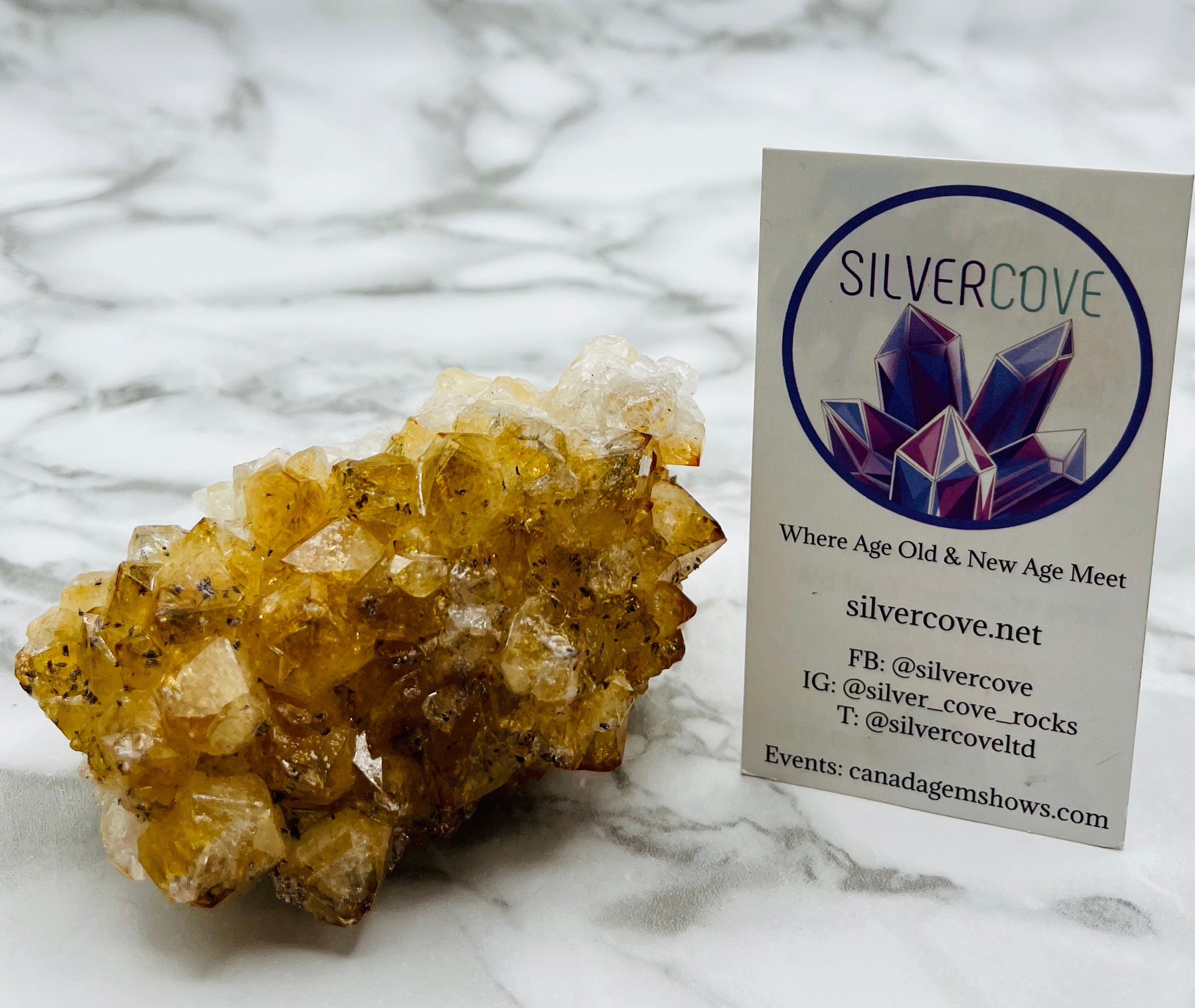 Natural Citrine Crystal Cluster - 41g Raw Citrine Stone for Healing, Meditation & Energy Work | Home Decor, Reiki, Chakra Balancing, Gift Idea