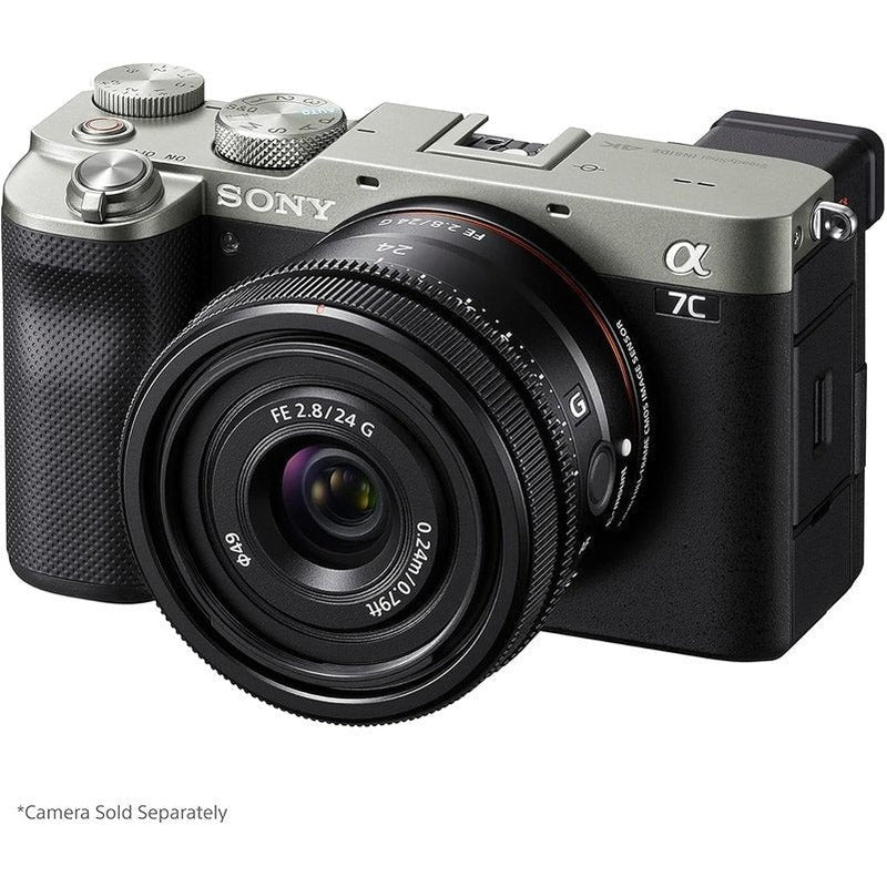 Sony FE 24mm F2.8 G Prime Lens - Compact Full Frame E-Mount Camera Lens for Travel, Street & Landscape Photography