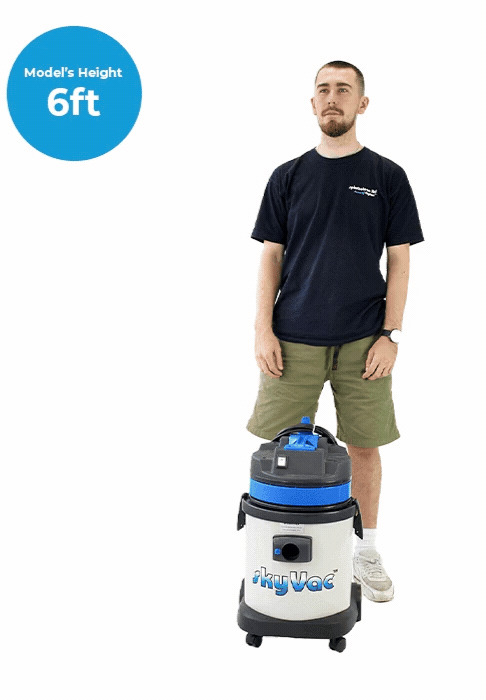 SkyVac® Internal 27 - Professional Grade Vacuum Cleaner for Home & Office | Ideal for Carpet Cleaning, Pet Hair Removal & Dusting