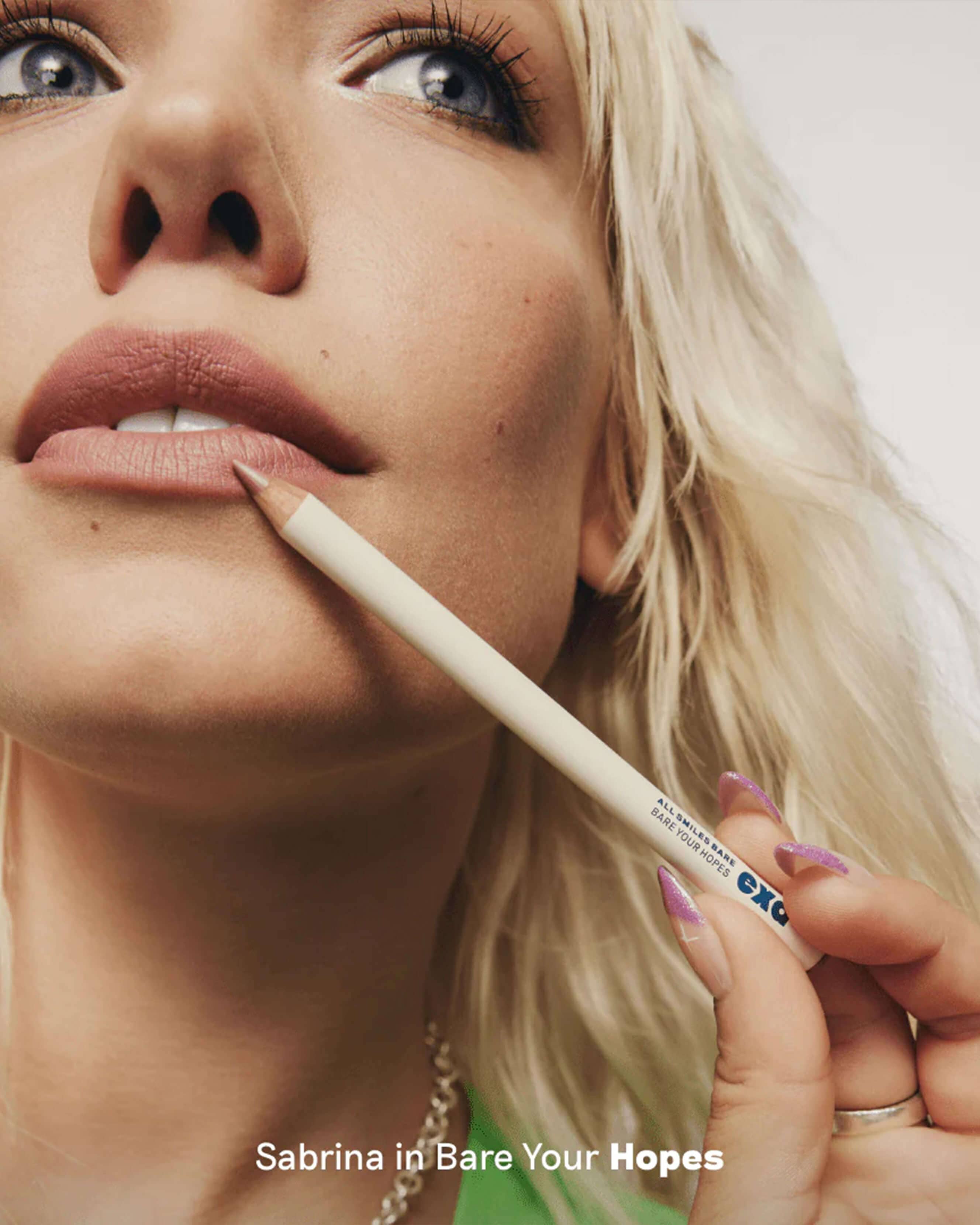 All Smiles Bare Lip Liner - Long Lasting Nude Lip Pencil for Natural Look | Perfect for Everyday Wear, Makeup Contouring & Enhancing Lip Shape