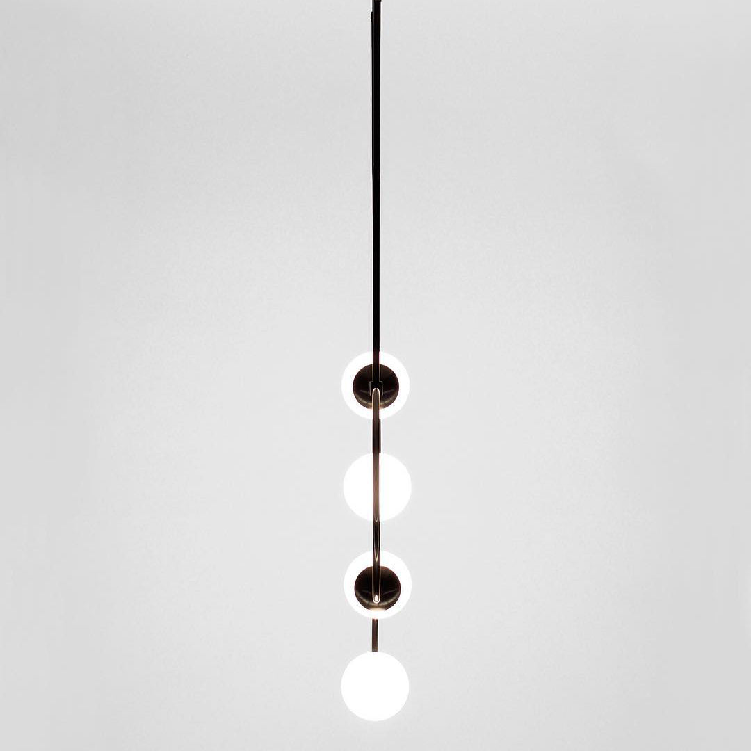Modern Crystal Pendant Lamp - Elegant Glass Ceiling Light Fixture for Dining Room, Kitchen Island & Bedroom Decor | Dimmable LED Chandelier Lighting