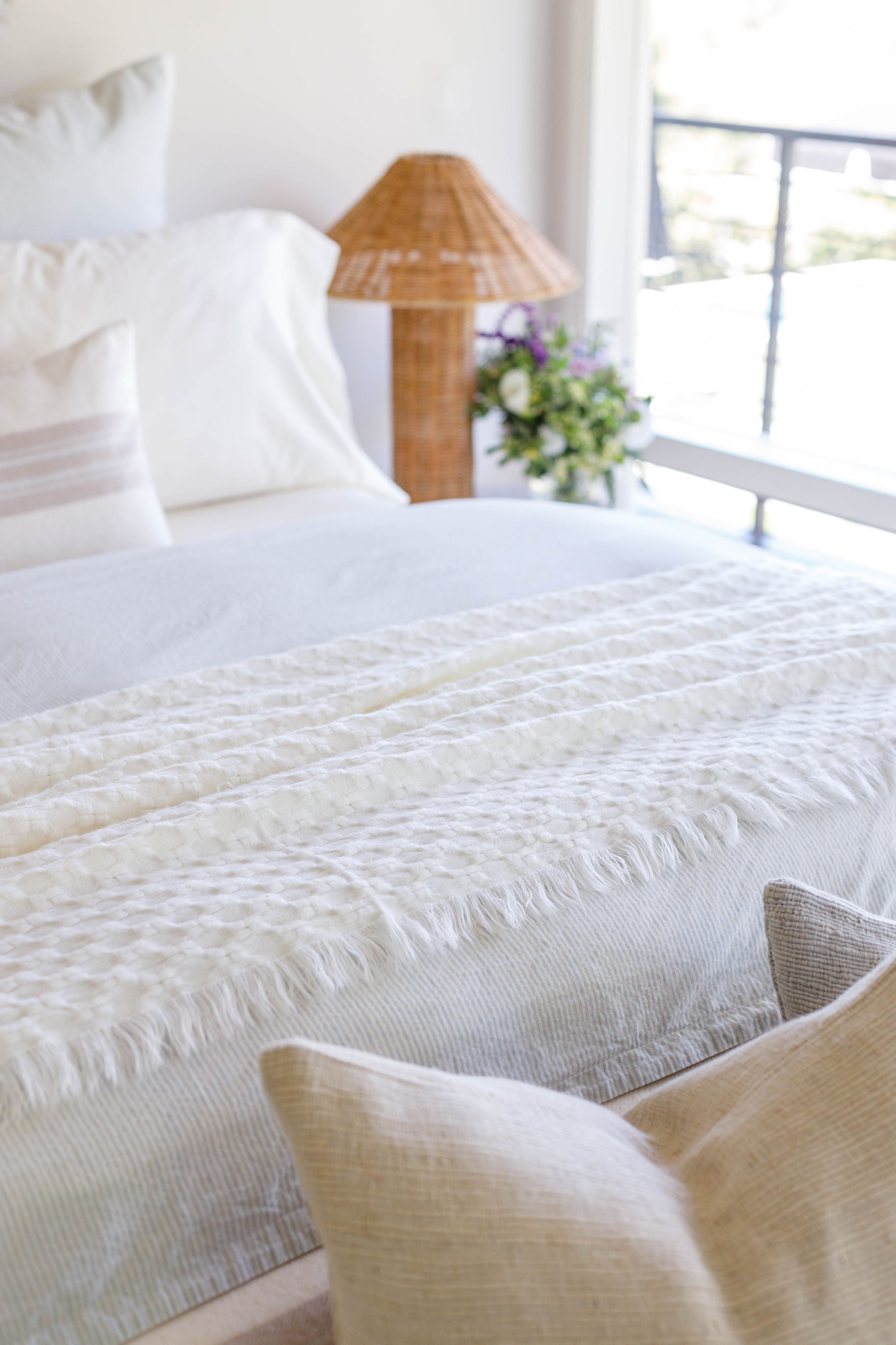 Delphine Oversized Throw Blanket - Soft & Cozy Large Knit Blanket for Couch, Bed, and Sofa - Perfect for Lounging, Napping, and Home Decor