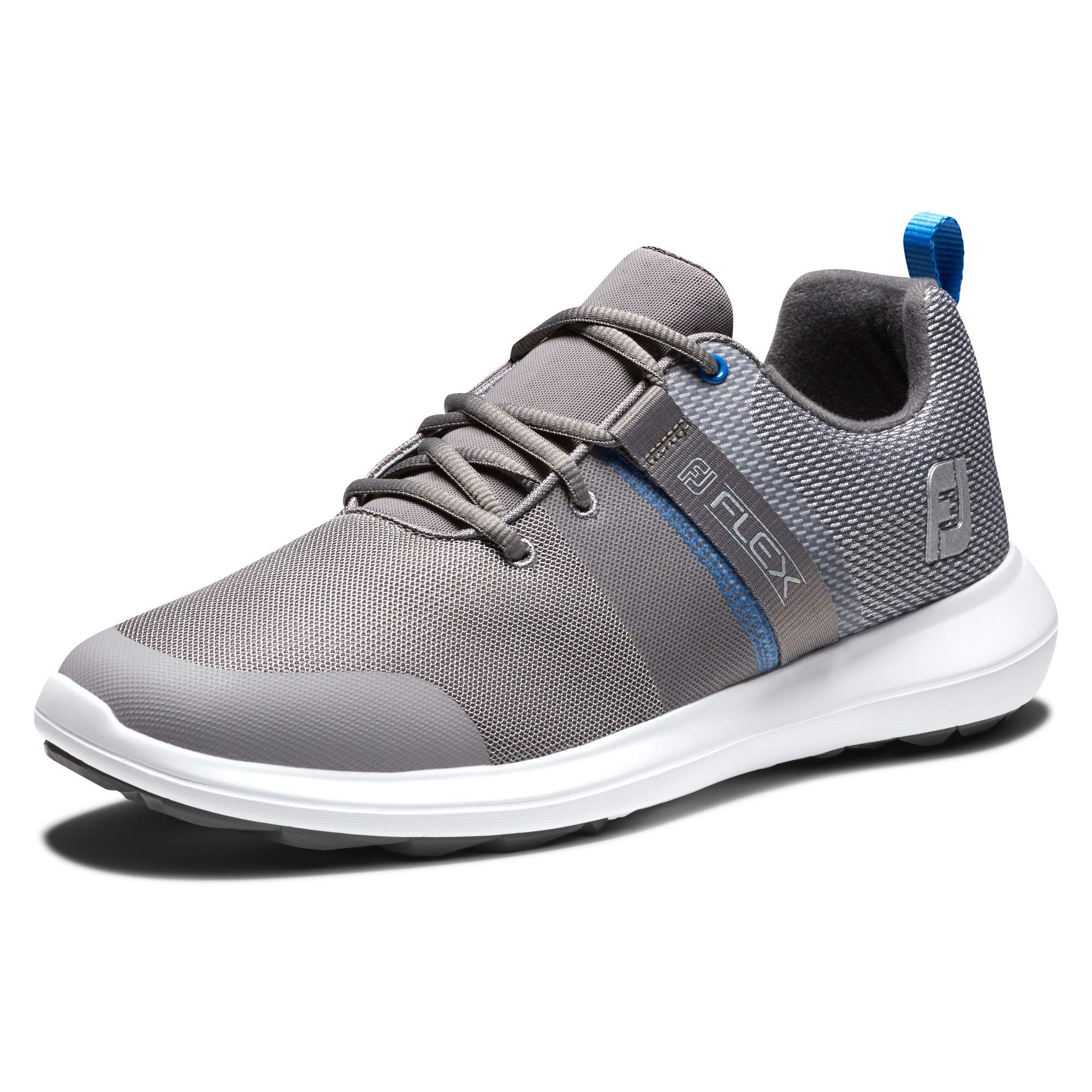 FootJoy Men's FJ Flex Golf Shoes - Lightweight & Comfortable Spiked Golf Shoes for Men - Perfect for Walking the Course & Improving Your Game