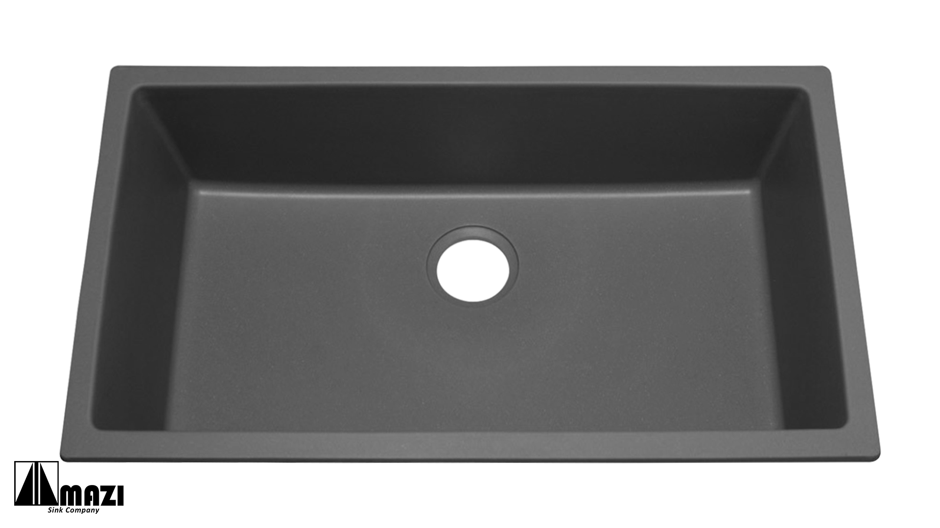 Premium Granite Composite Kitchen Sink KA1 - Heavy Duty 33x22 Inch Undermount Single Bowl Sink for Modern Kitchens, Restaurants & RV Use