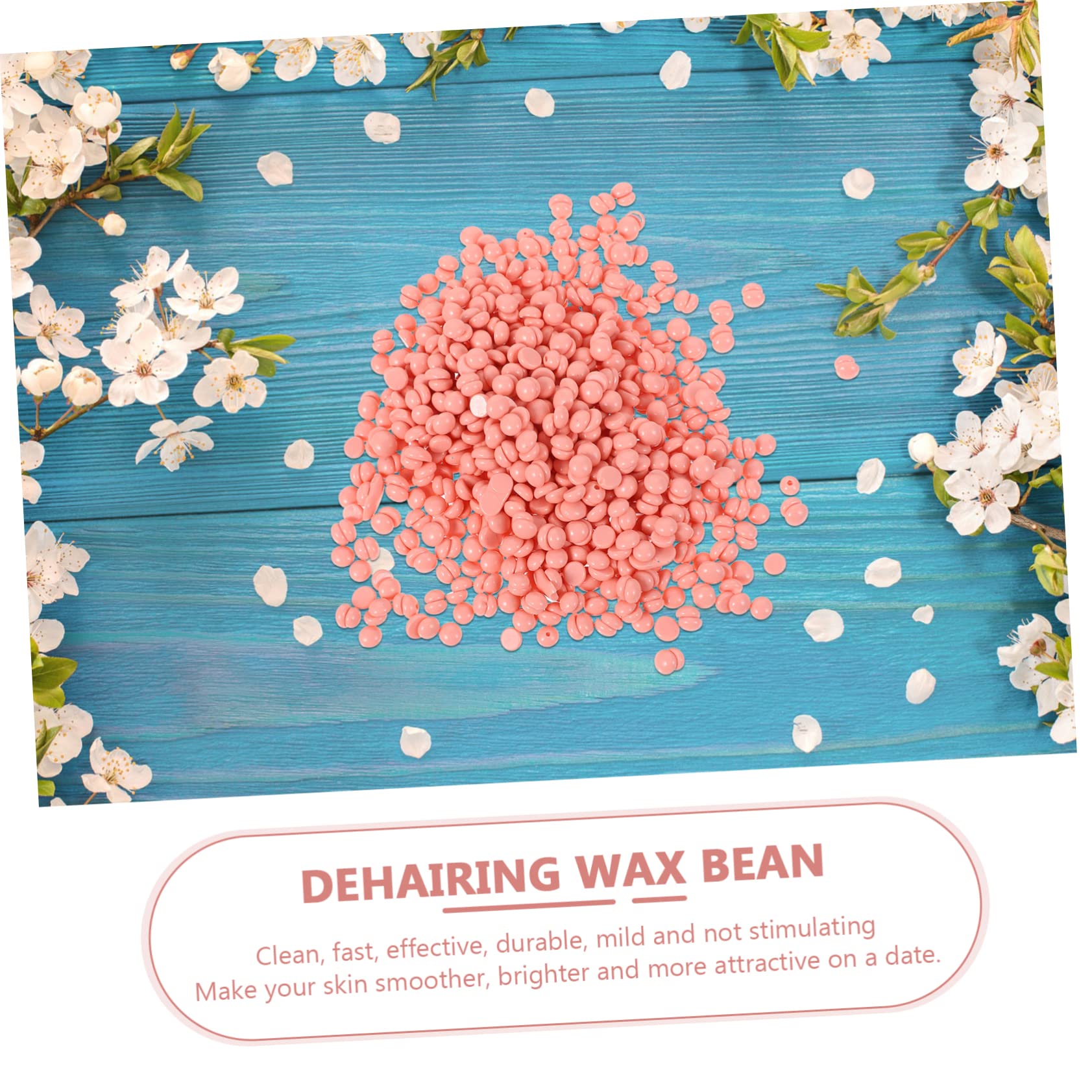 Professional Hair Removal Wax Kit - Hard Wax Beans, Wax Warmer & Waxing Sticks for Smooth Skin | Facial & Body Hair Removal | At-Home Waxing for Legs, Bikini & Underarms