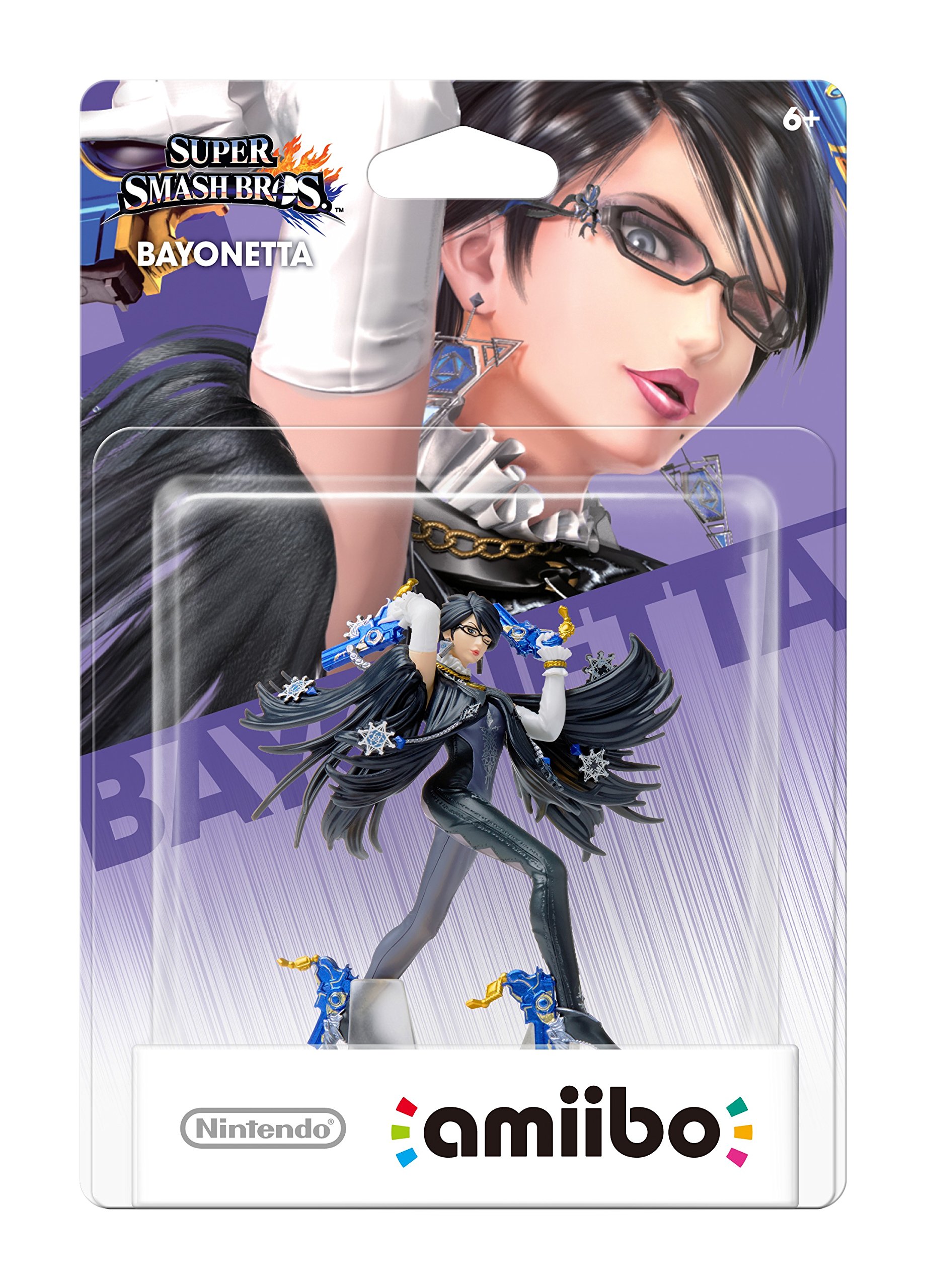 Nintendo Switch Bayonetta (SSB) amiibo Figure - Official Nintendo of America Collectible for Super Smash Bros - Perfect for Gaming Display & Collection