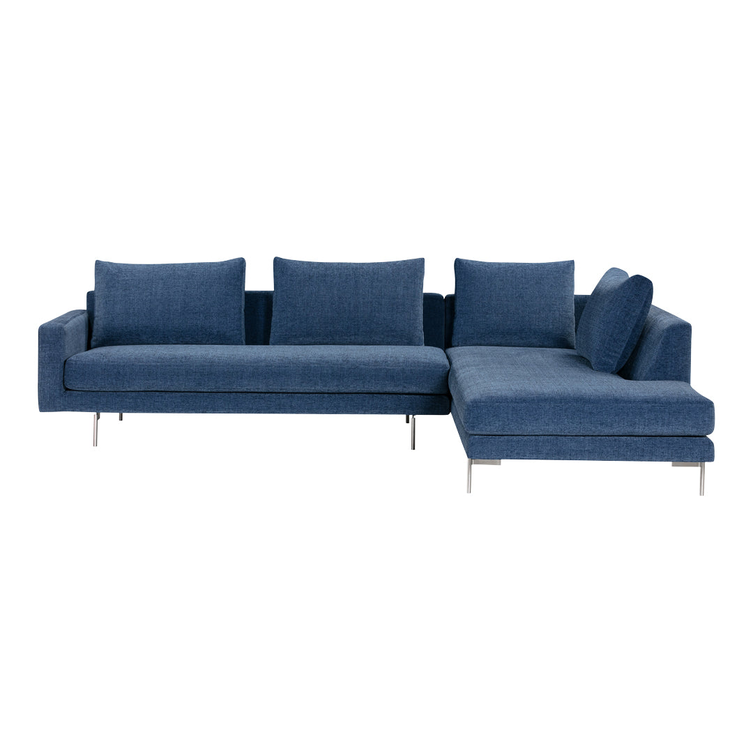 Edge V2 Pre-Configured Sofa Set - Modern Living Room Furniture for Easy Setup | Perfect for Small Spaces & Apartment Decor