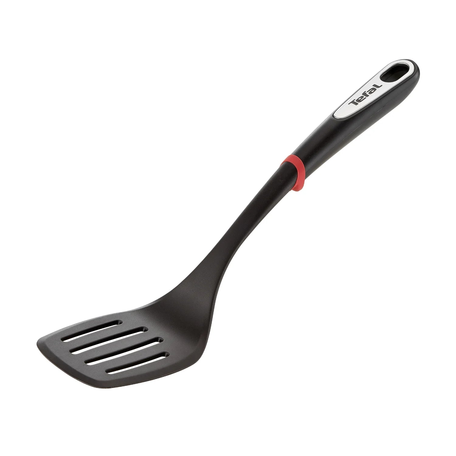 Tefal Ingenio Nylon Slotted Turner K2060814 - Non-Stick Kitchen Spatula for Flipping Pancakes, Eggs & Burgers - Heat-Resistant Up to 220°C - Perfect for Cooking, Baking & Grilling