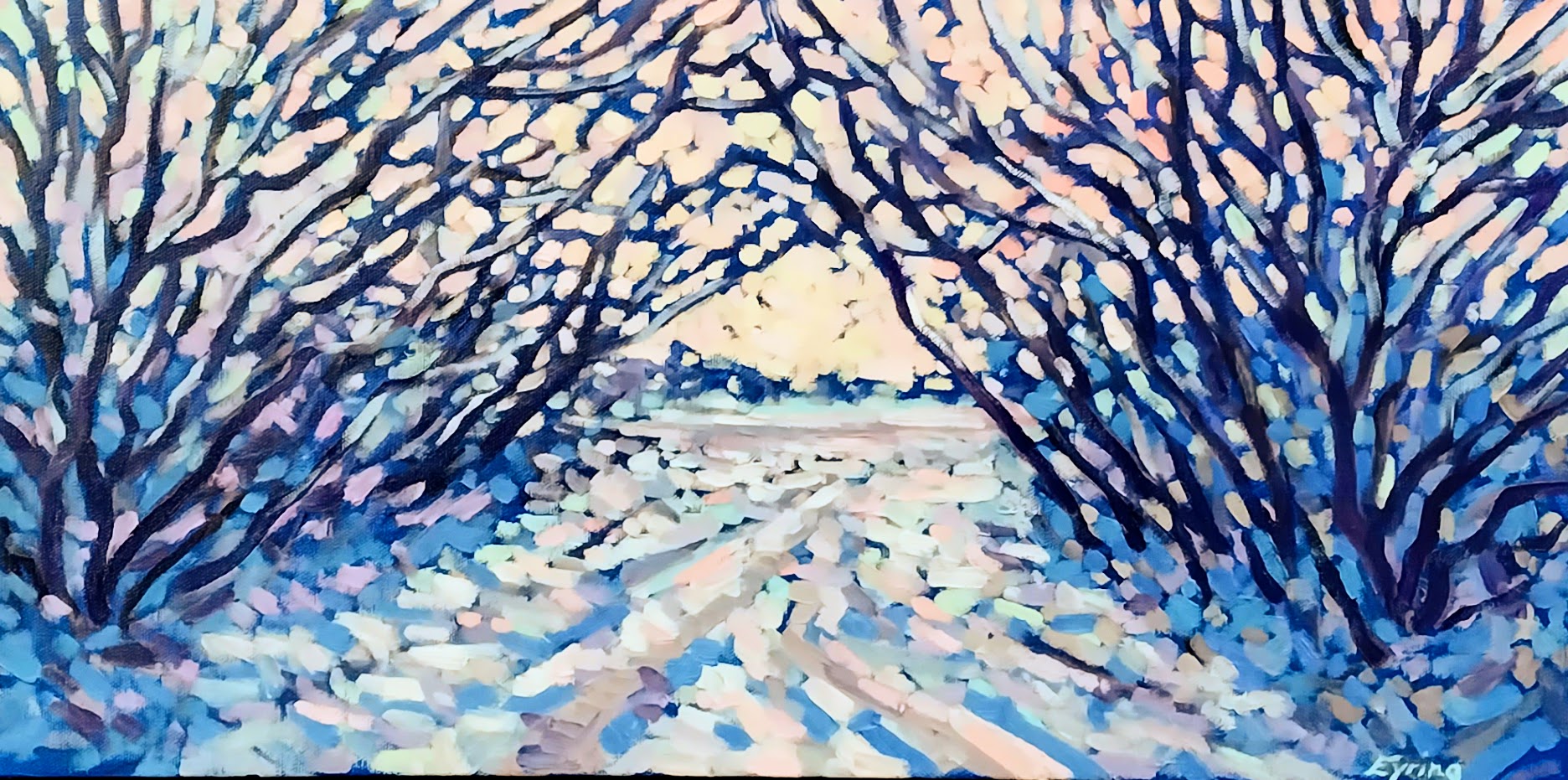 Laura Eyring: Dreaming of Snow - Cozy Winter Scarf for Women | Perfect for Cold Weather & Holiday Outfits
