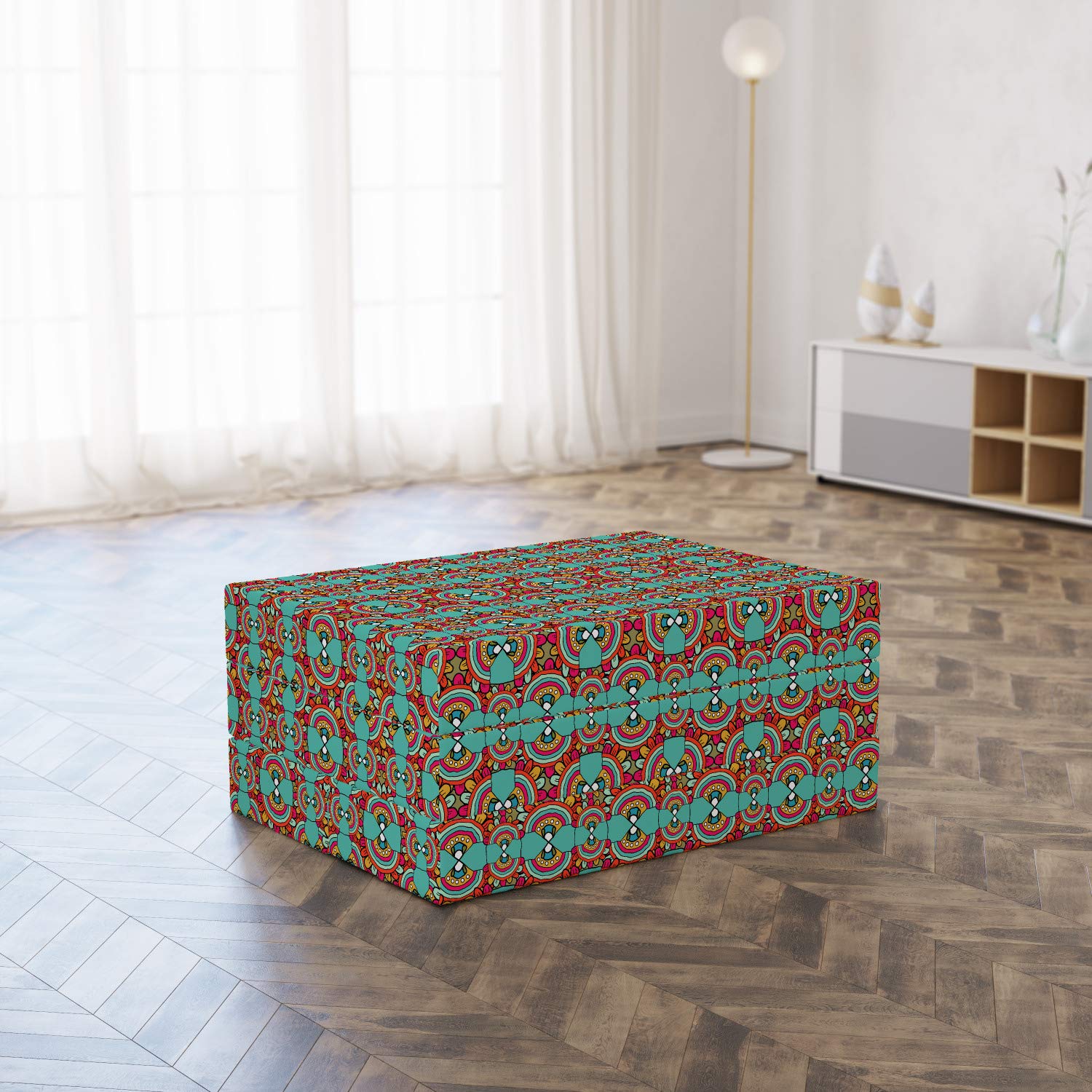 Ambesonne Tribal Foldable Mattress - 74.8