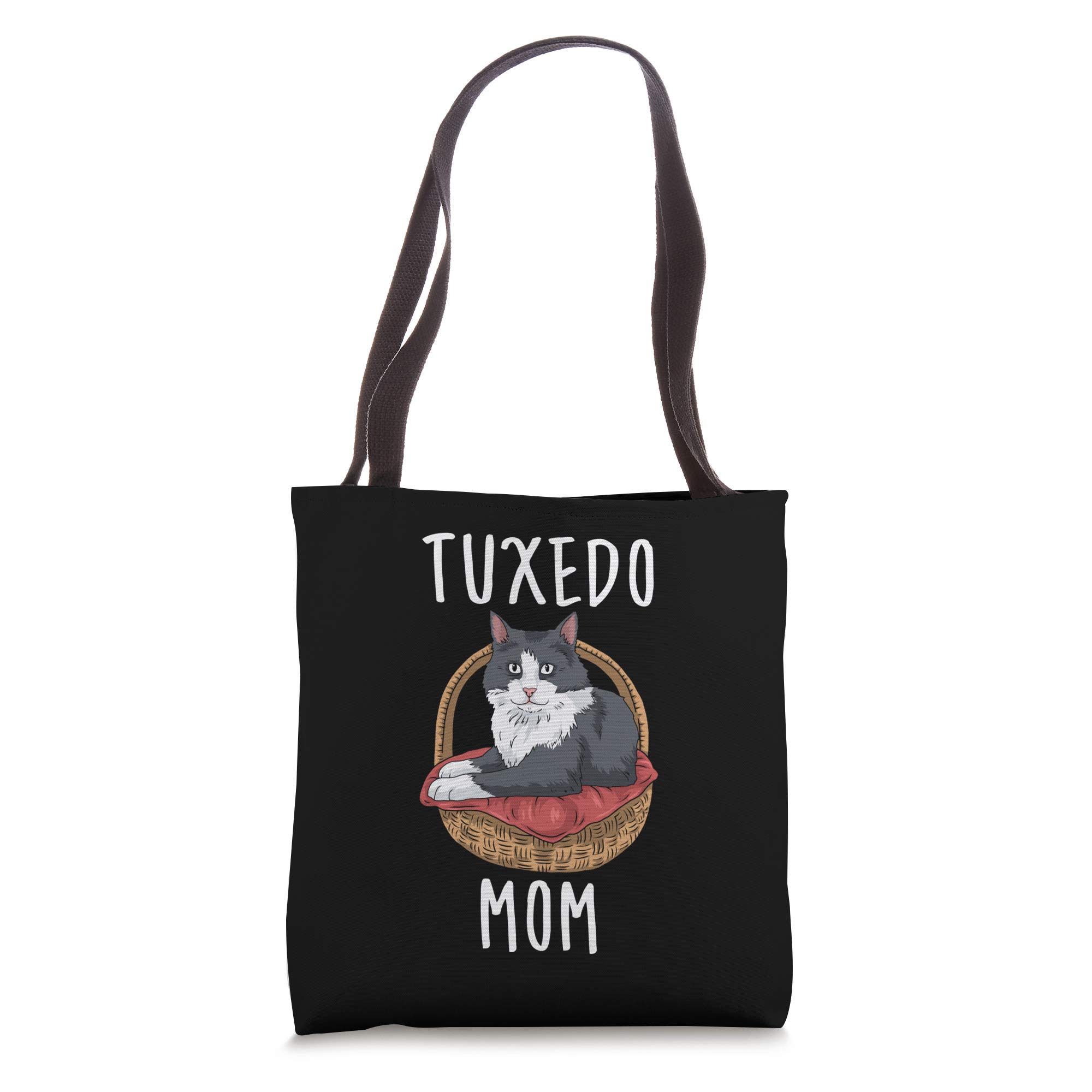 Stylish Tuxedo Cat Tote Bag for Women & Girls - Perfect Gift for Cat Lovers - Great for Shopping, Work & Travel