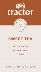 Sweet Tea Concentrate for Tractor - 12 Pack | Refreshing Southern-Style Iced Tea for Work, Picnics & Outdoor Events