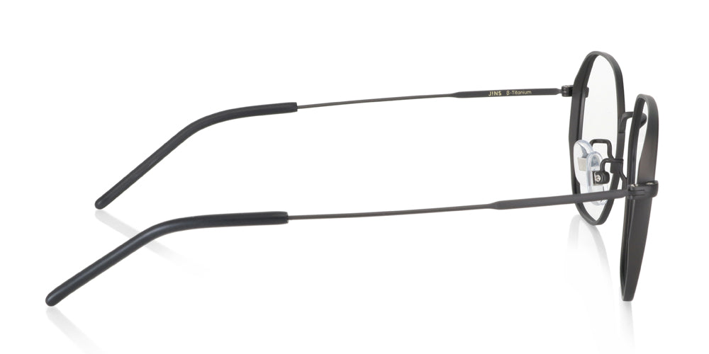 Jins Sabae 009 Eyeglasses - Lightweight Titanium Frame with Blue Light Blocking Lenses for Men & Women | Perfect for Office Work, Gaming & Digital Screen Use