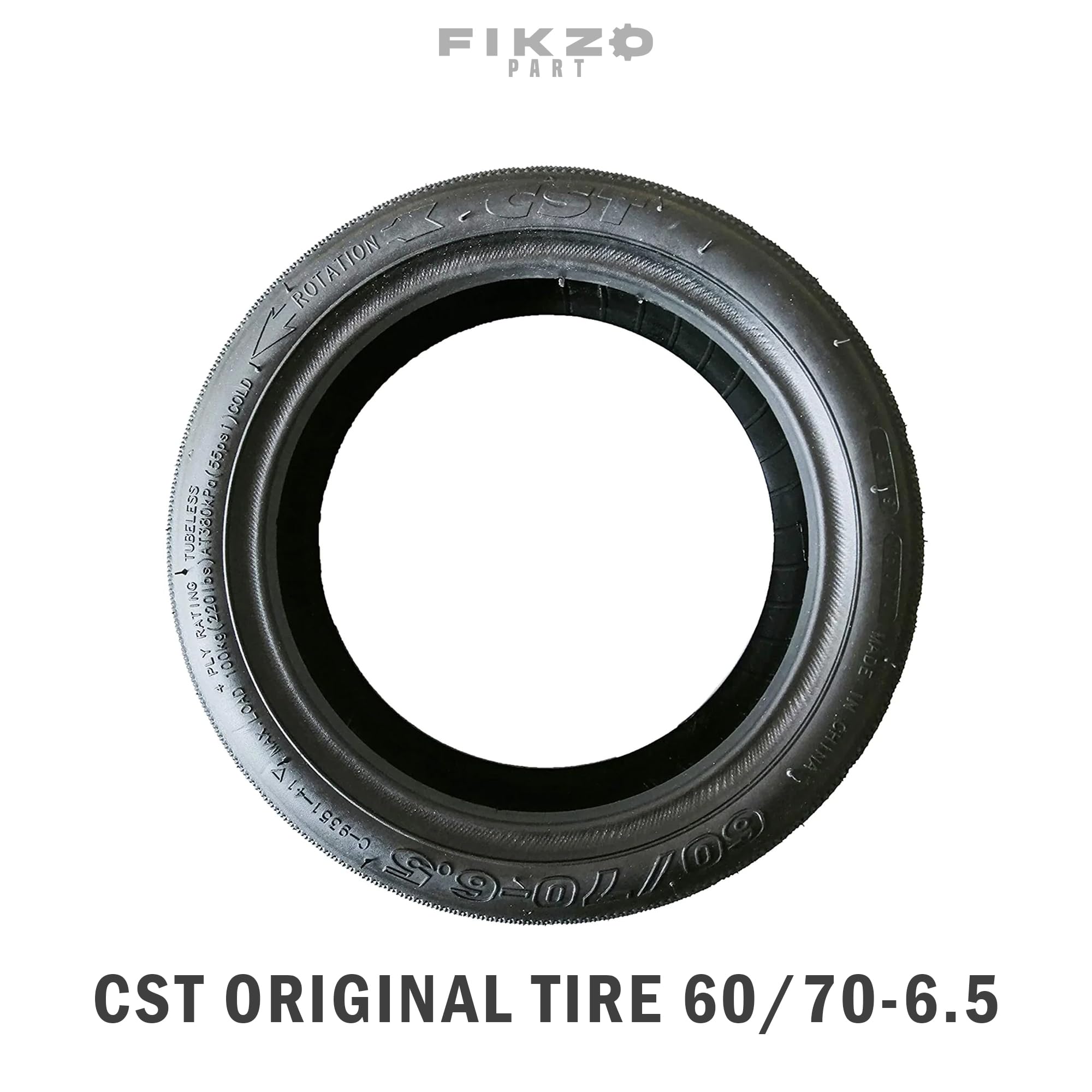 Original FIKZO PART Replacement Tire for Segway Ninebot MAX G2 G30 G30LP Electric Scooter - Perfect for Commuting, Campus Travel & Urban Mobility