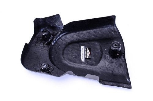 Bestem CBBU-XB9-BLC Black Carbon Fiber Sprocket Belt Pulley Cover - High-Performance Motorcycle Accessory for Harley Davidson & Cruiser Bikes | Durable Protection & Stylish Upgrade for Urban Riding & Long-Distance Tours