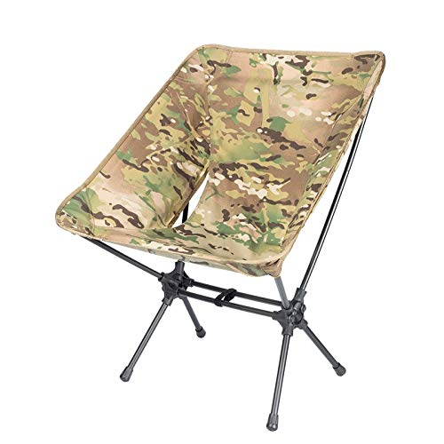 YEVYG Portable Folding Camping Chair - Lightweight Foldable Outdoor Chair for Camping, Hiking, Fishing, BBQ, Picnics, Beach, Garden & Indoor Use - Compact Collapsible Design (Brown) - Perfect for Backyard Parties, Tailgating & Outdoor Adventures