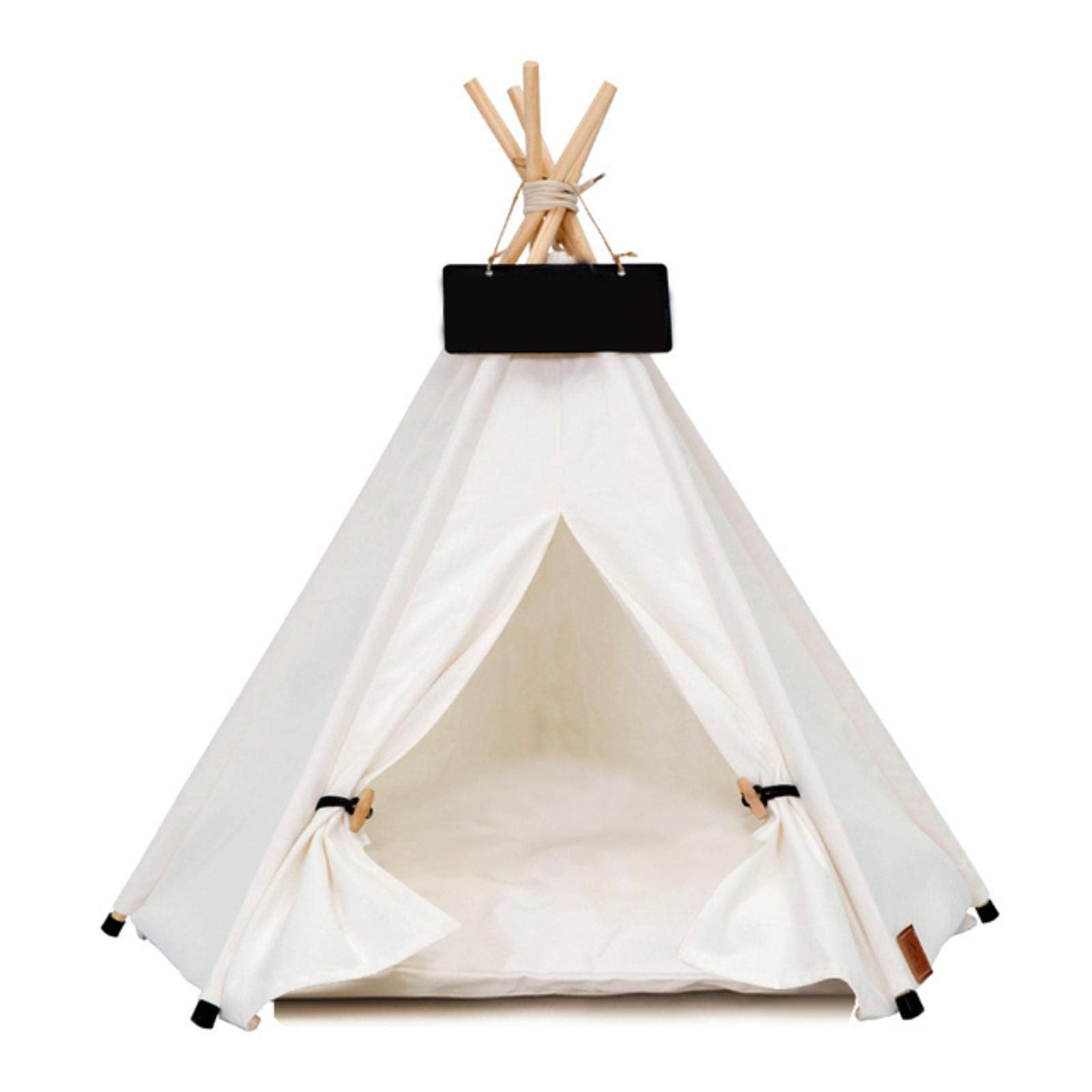 Madezz Portable Pet Tent - Washable Indoor/Outdoor Dog House & Cat Kennel with Mat - Perfect for Travel, Camping & Home Use