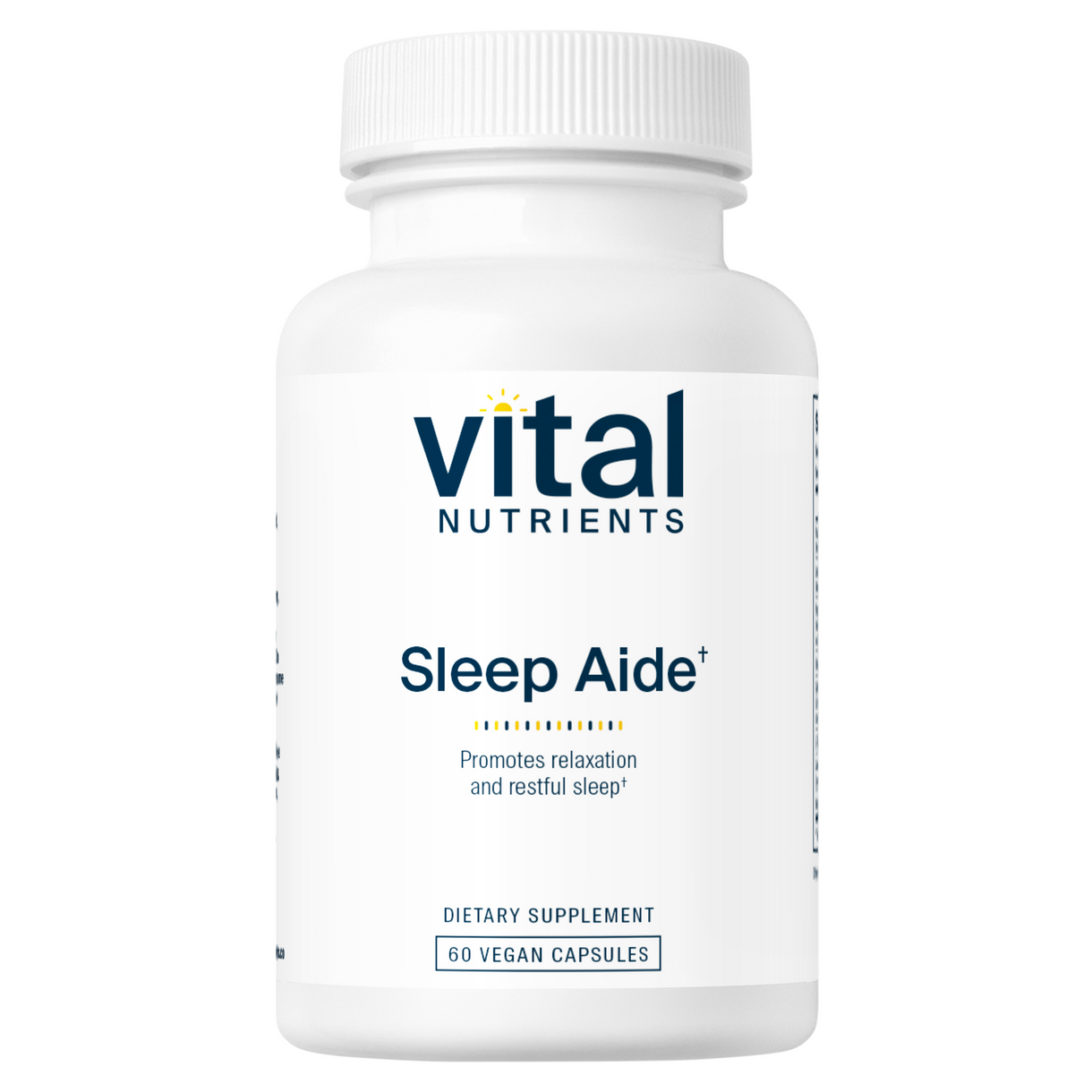 Vital Nutrients Sleep Aid Supplement - Natural Melatonin & Herbal Blend for Better Sleep, Insomnia Relief & Relaxation - Perfect for Nighttime Use, Travel & Stressful Days