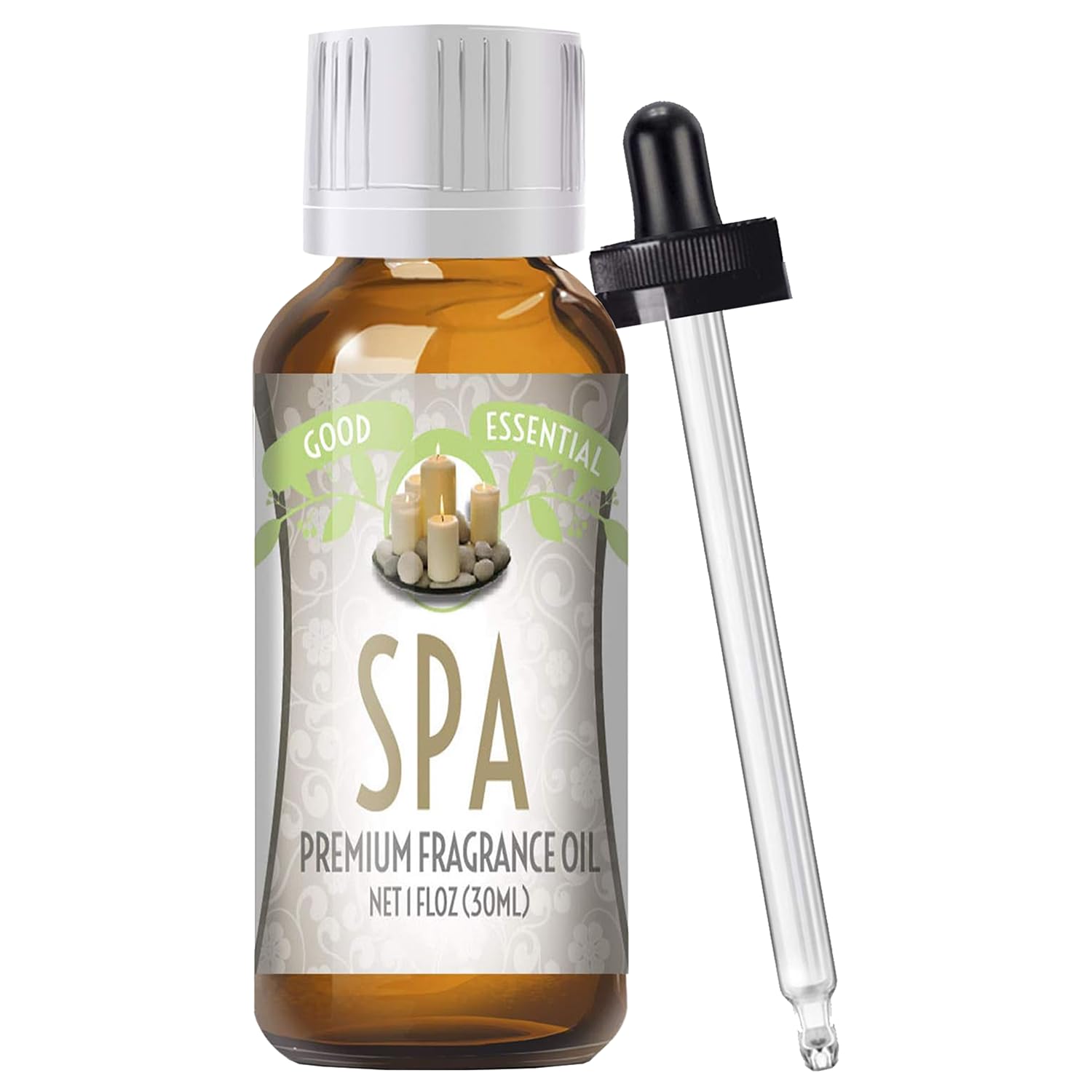 Premium Spa Fragrance Oil - 30ml (1 fl oz) Aromatherapy Essential Oil for Candles, Soaps, Diffusers | Relaxing Scent for Home Spa, Massage & Stress Relief