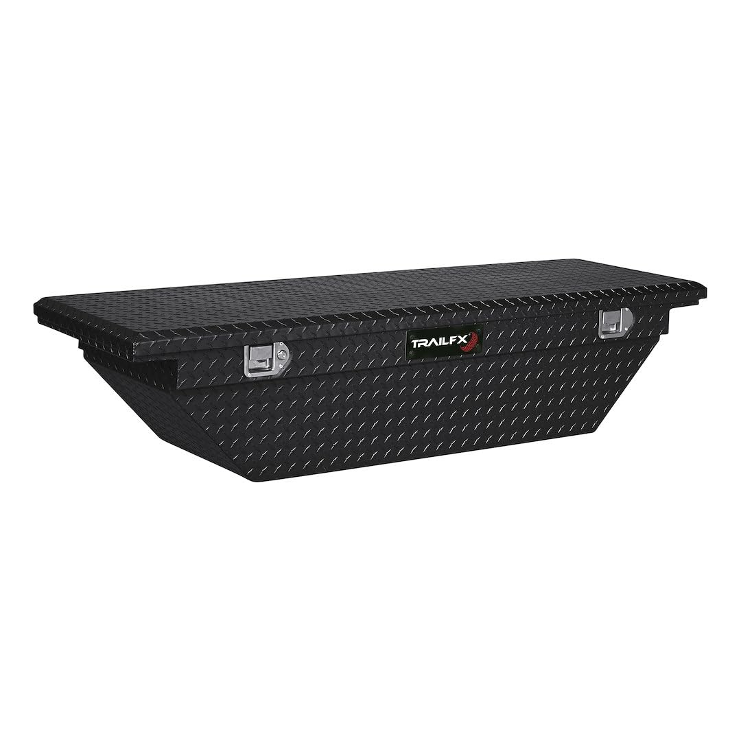 TRAILFX 120602 Crossover Lid Toolbox - Heavy Duty Aluminum Storage Case for Off-Road & Camping Gear - Perfect for 4x4, Overlanding & Outdoor Adventures