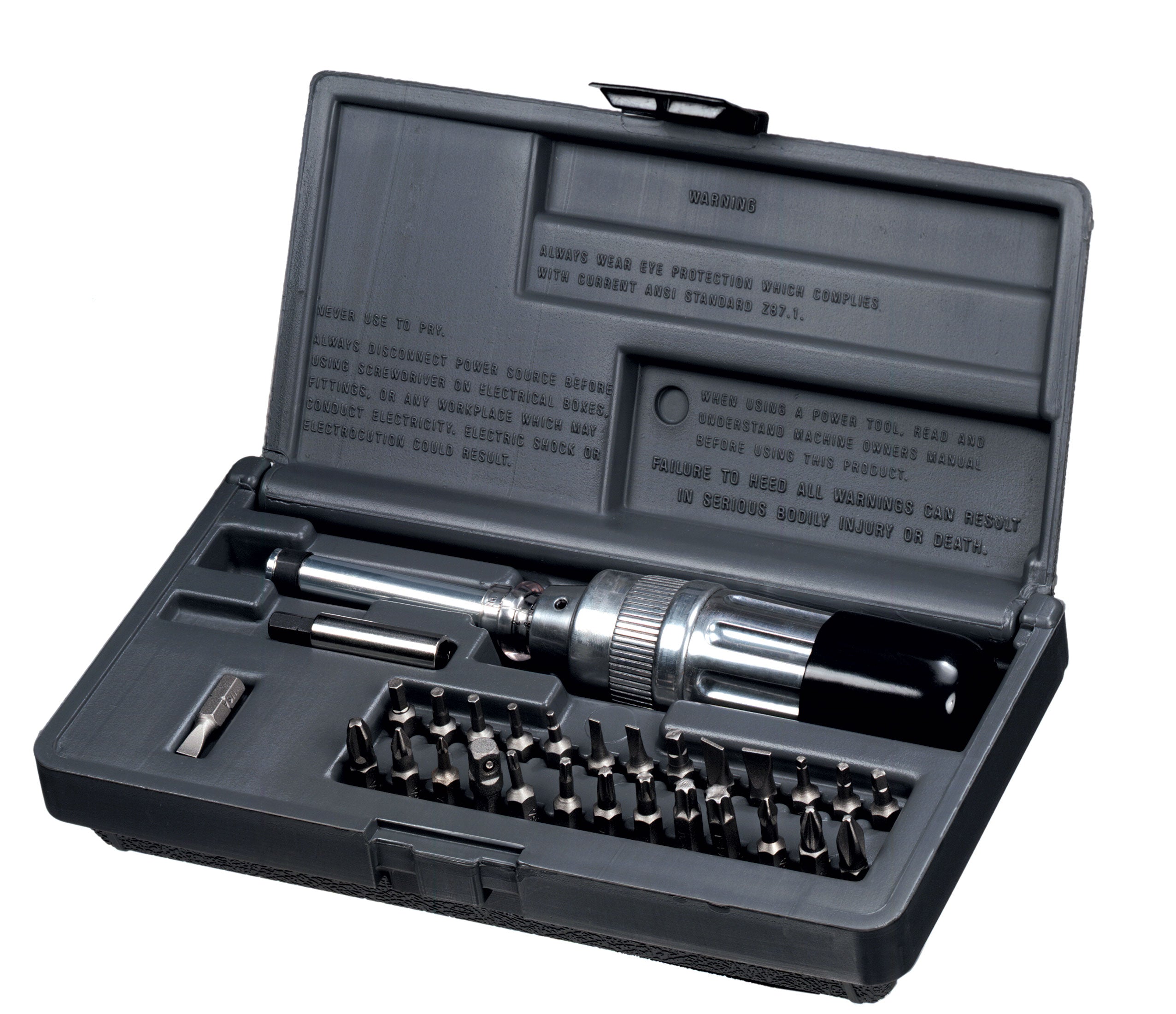 29-Piece Adjustable Torque Screwdriver Set with 36 in-lbs (0.2-4 Nm) Range - Precision Tool for Electronics, Furniture Assembly & DIY Projects