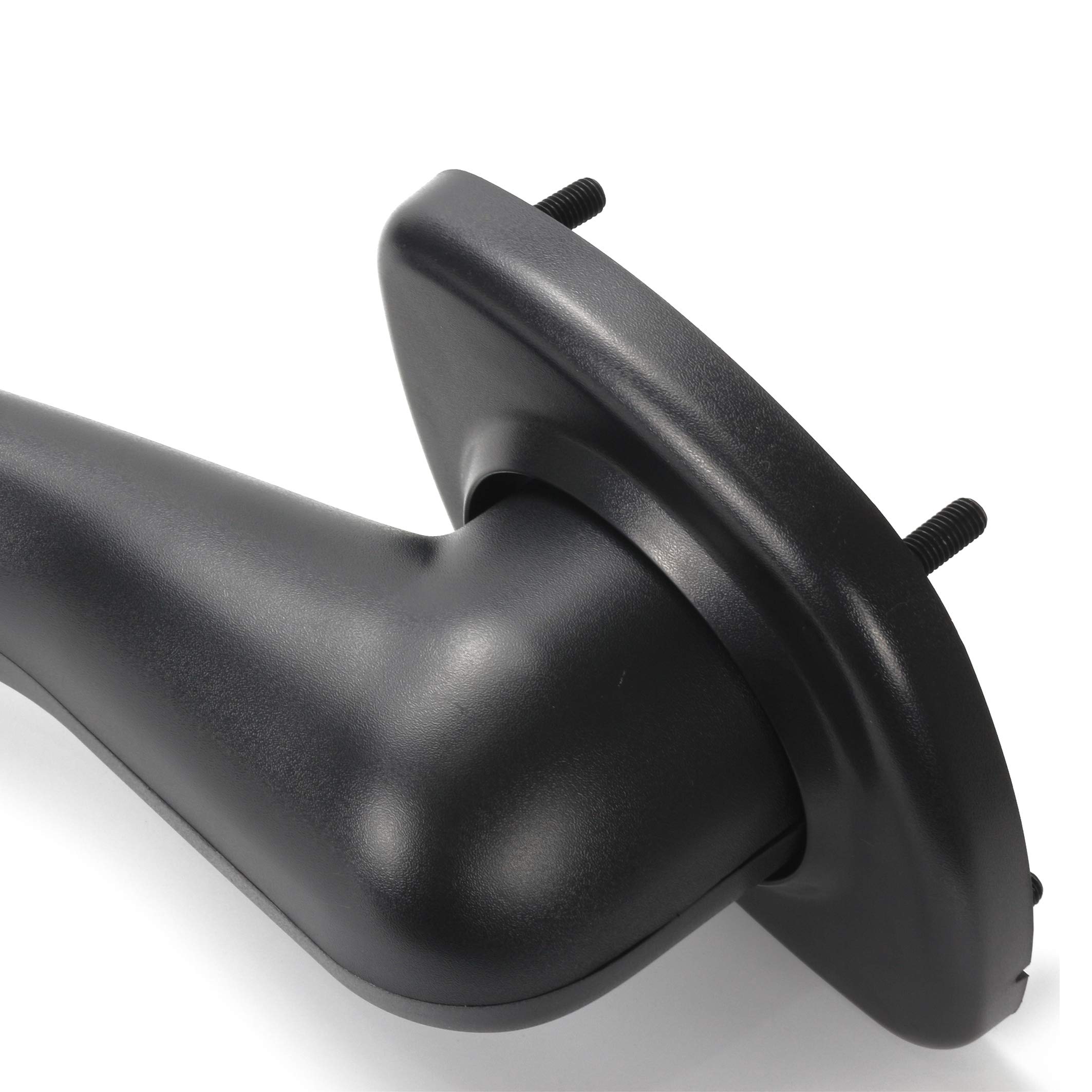 2008-2017 Freightliner Cascadia Hood Mirrors - Black Driver & Passenger Side Replacement Mirrors for Improved Visibility & Safety | Perfect for Long-Haul Trucking & Highway Driving