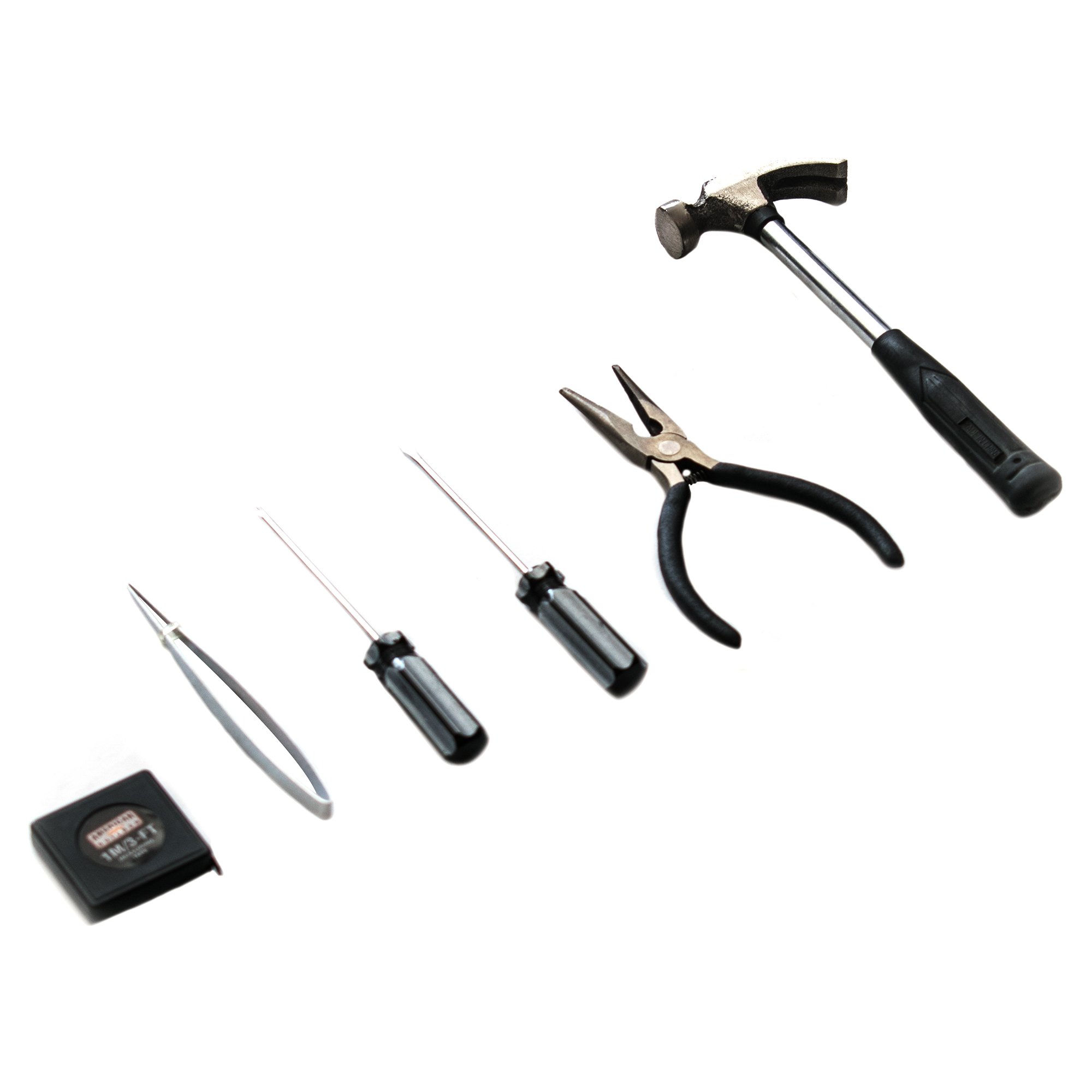 American Builder HW4208 7-Piece Professional Tool Set - Perfect for Home Repairs, DIY Projects, and Construction Work