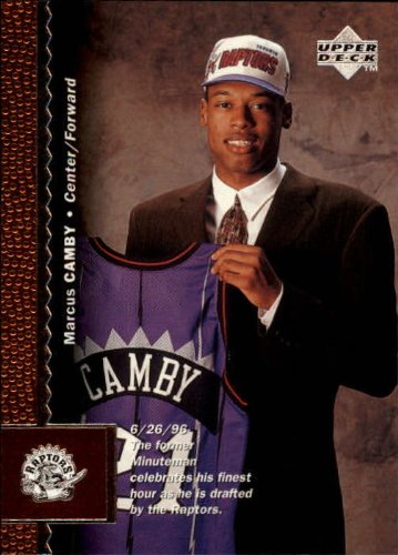1996-97 Upper Deck Basketball Rookie Card #118 Marcus Camby - NBA Collectible Trading Card for Sports Memorabilia Fans & Card Collectors - Perfect for Display, Investment or Trading