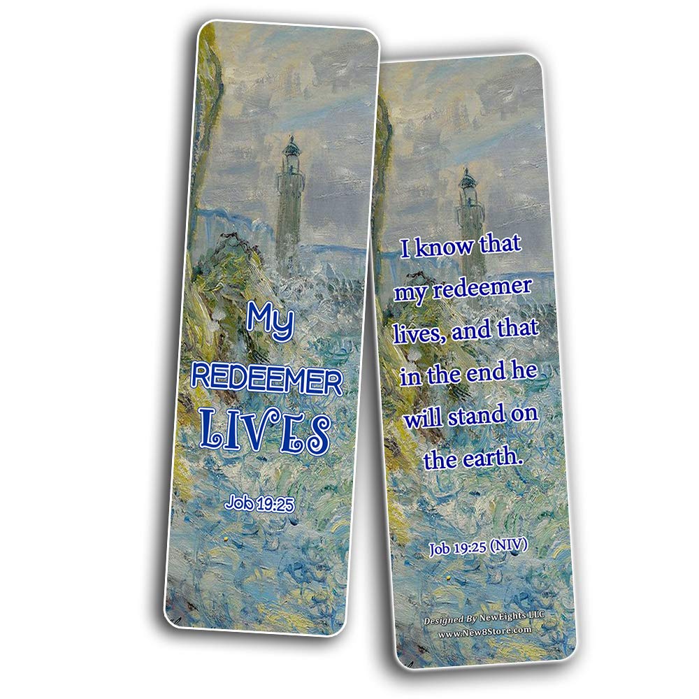 God's Love Scripture Bookmarks - 30 Pack Bible Verses for Study & Gifts