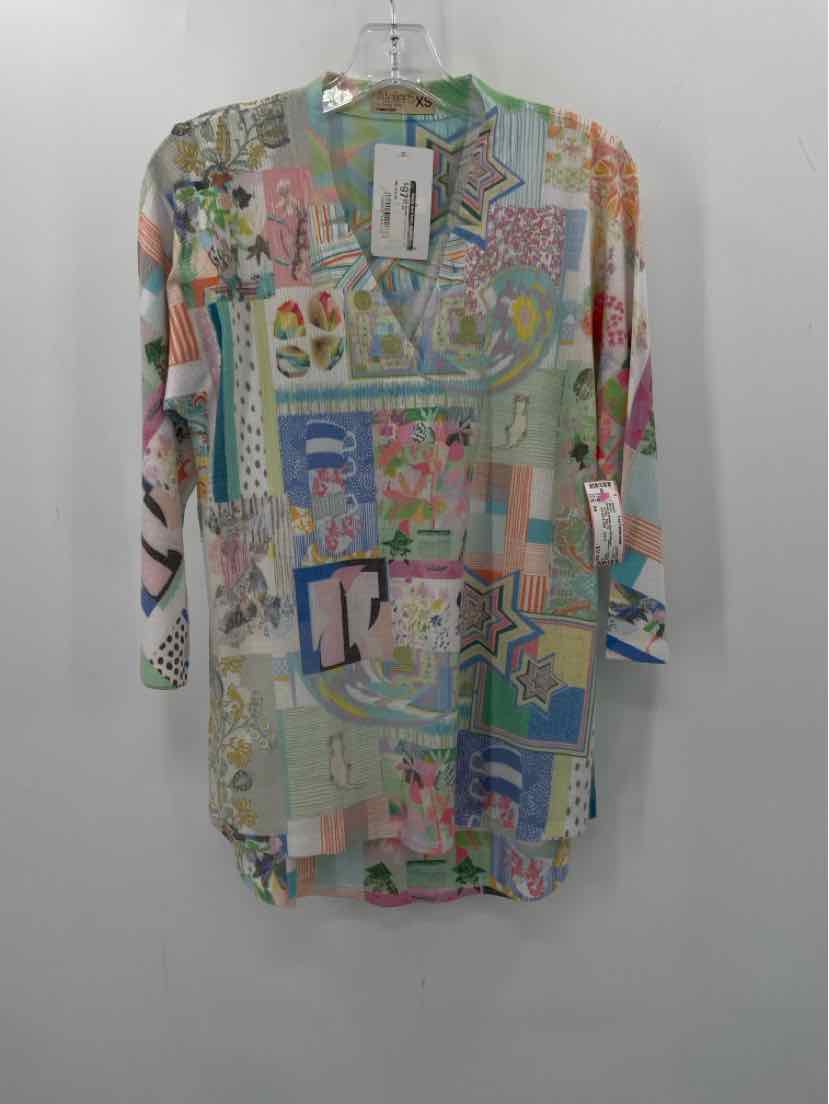 Vintage Atelier5 White Blouse Size XS - Elegant Women's Top for Office, Date Night & Special Occasions