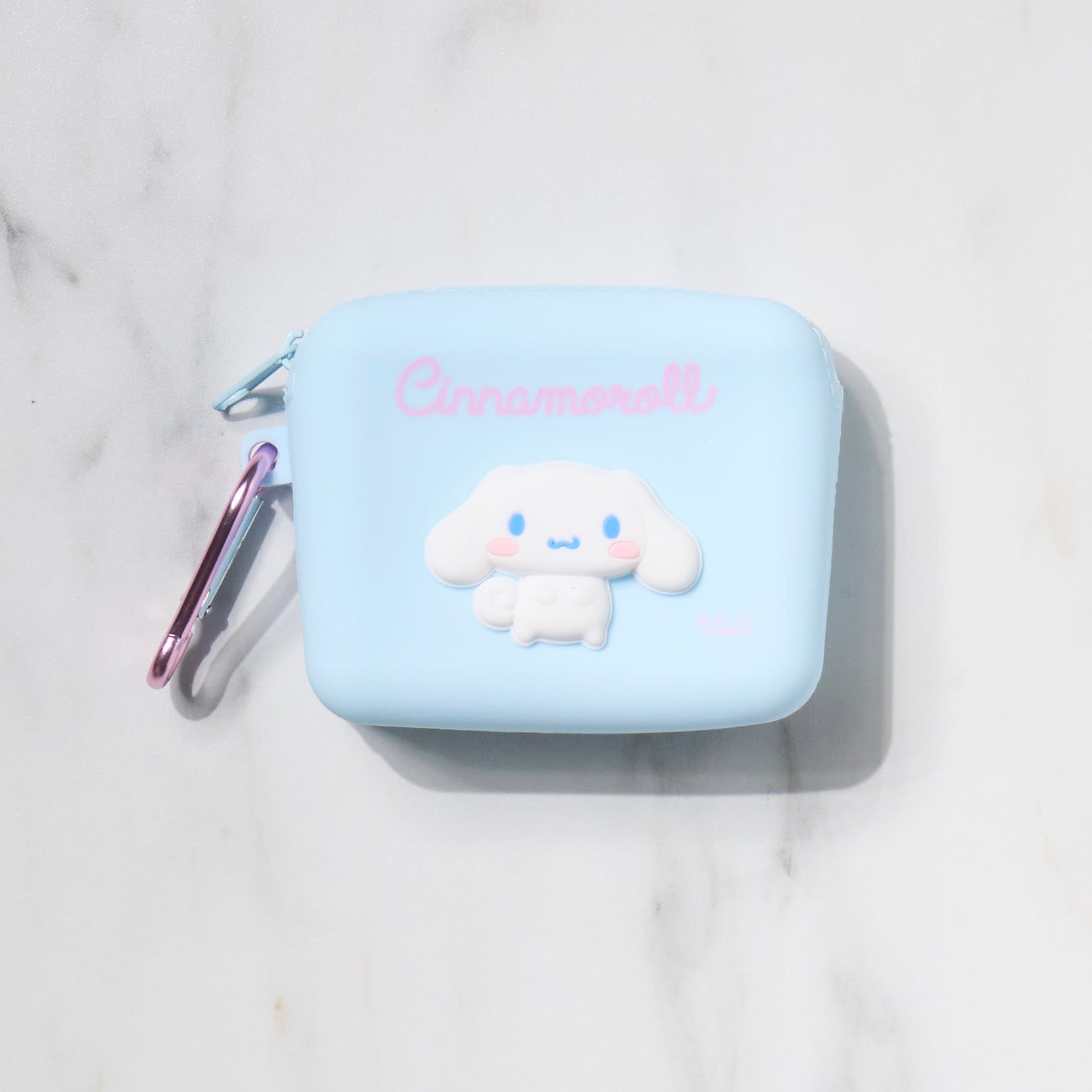 Mini Silicone Pouch with Sanrio Characters - Cute Kawaii Makeup Bag for Travel, Cosmetics & Accessories Storage | Perfect Gift for Girls & Teens