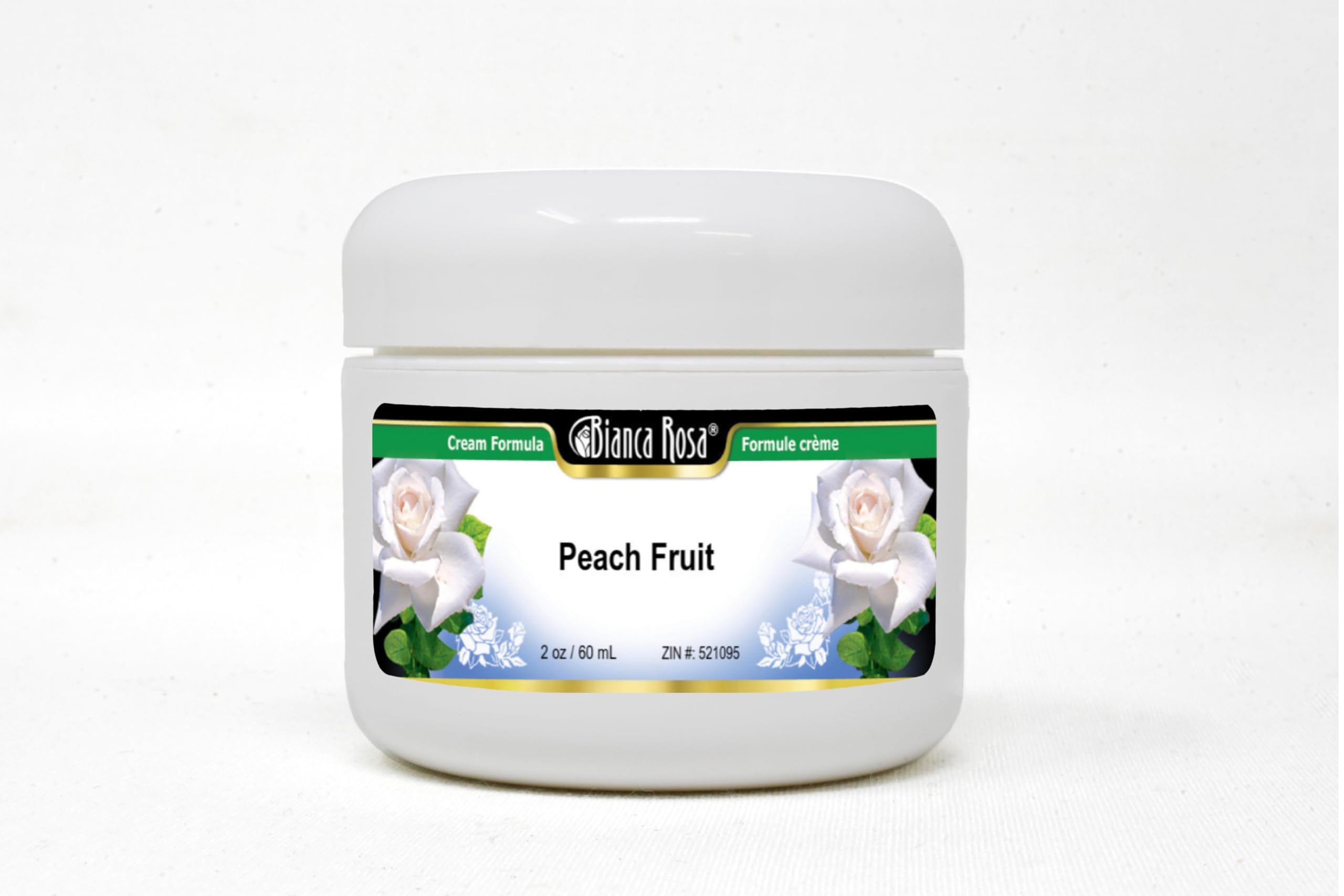 Peach Fruit Cream (2 oz, Pack of 2) - Hydrating & Nourishing Face Moisturizer for Dry Skin - Perfect for Daily Skincare Routine & Travel Essentials