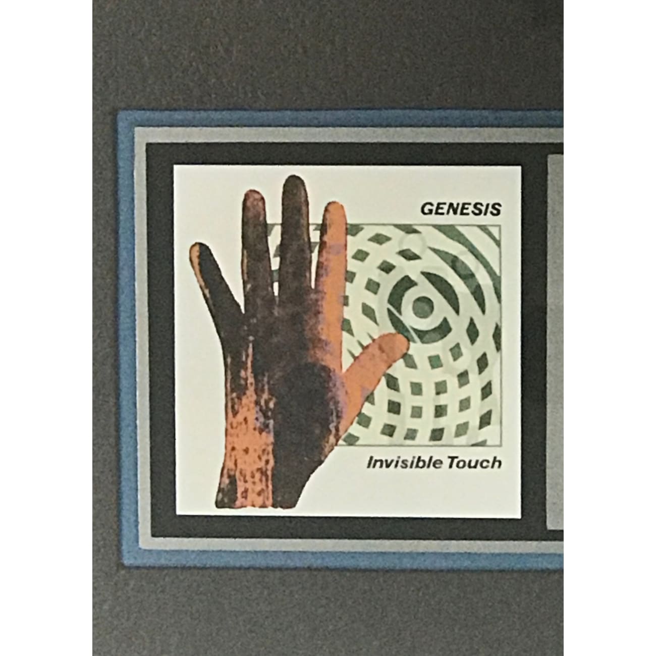 Genesis Invisible Touch RIAA Platinum Album Award - Official Music Collectible for Fans & Display - Perfect for Home Decor, Music Rooms & Gift Giving