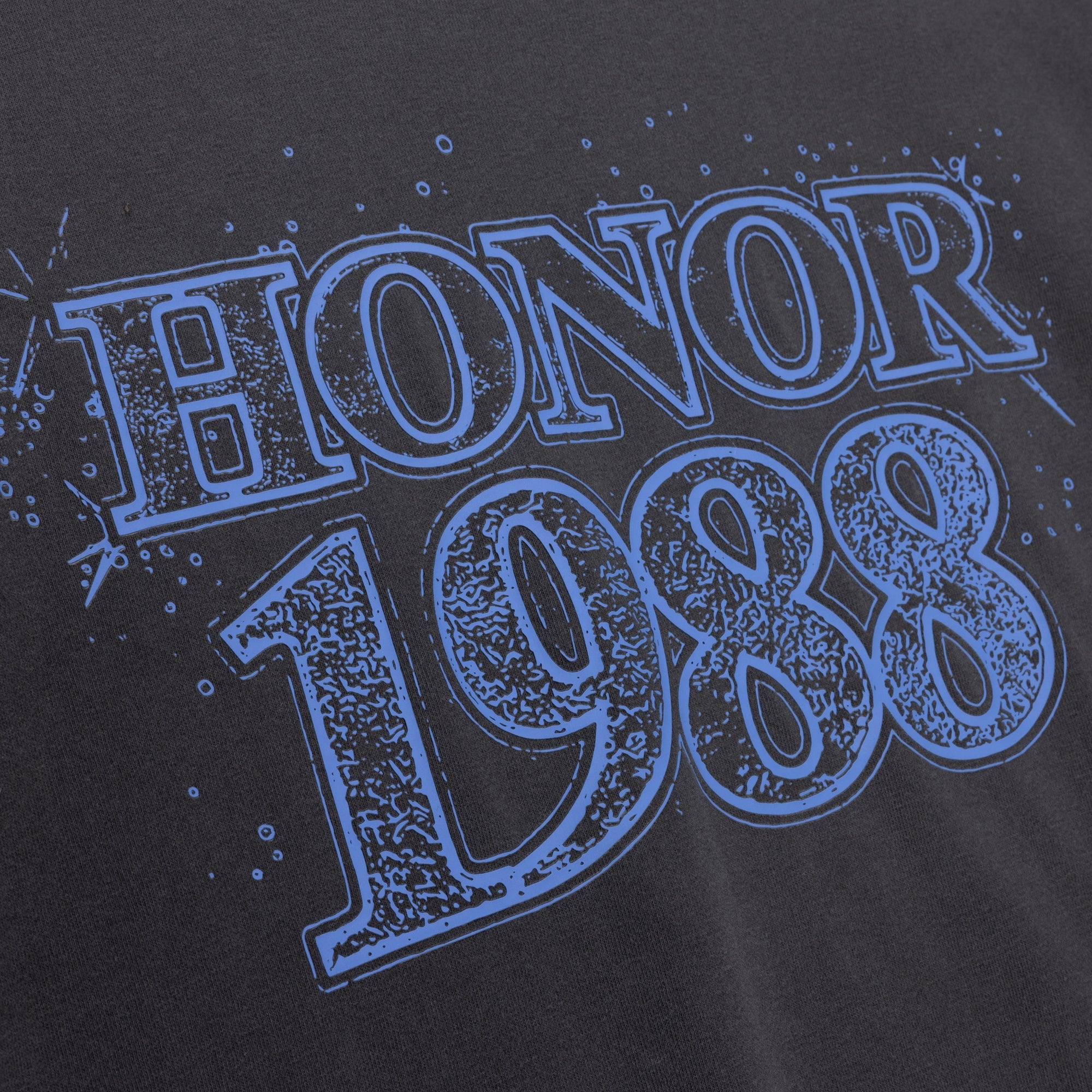 HONOR THE GIFT HONOR CONCERT Short Sleeve T-Shirt Dark Grey - Casual Streetwear for Concerts & Everyday Wear