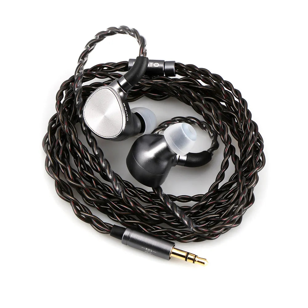 7HZ Legato Dual Dynamic Driver IEMs - High Fidelity In-Ear Monitors for Audiophiles | Perfect for Music, Gaming & Studio Recording