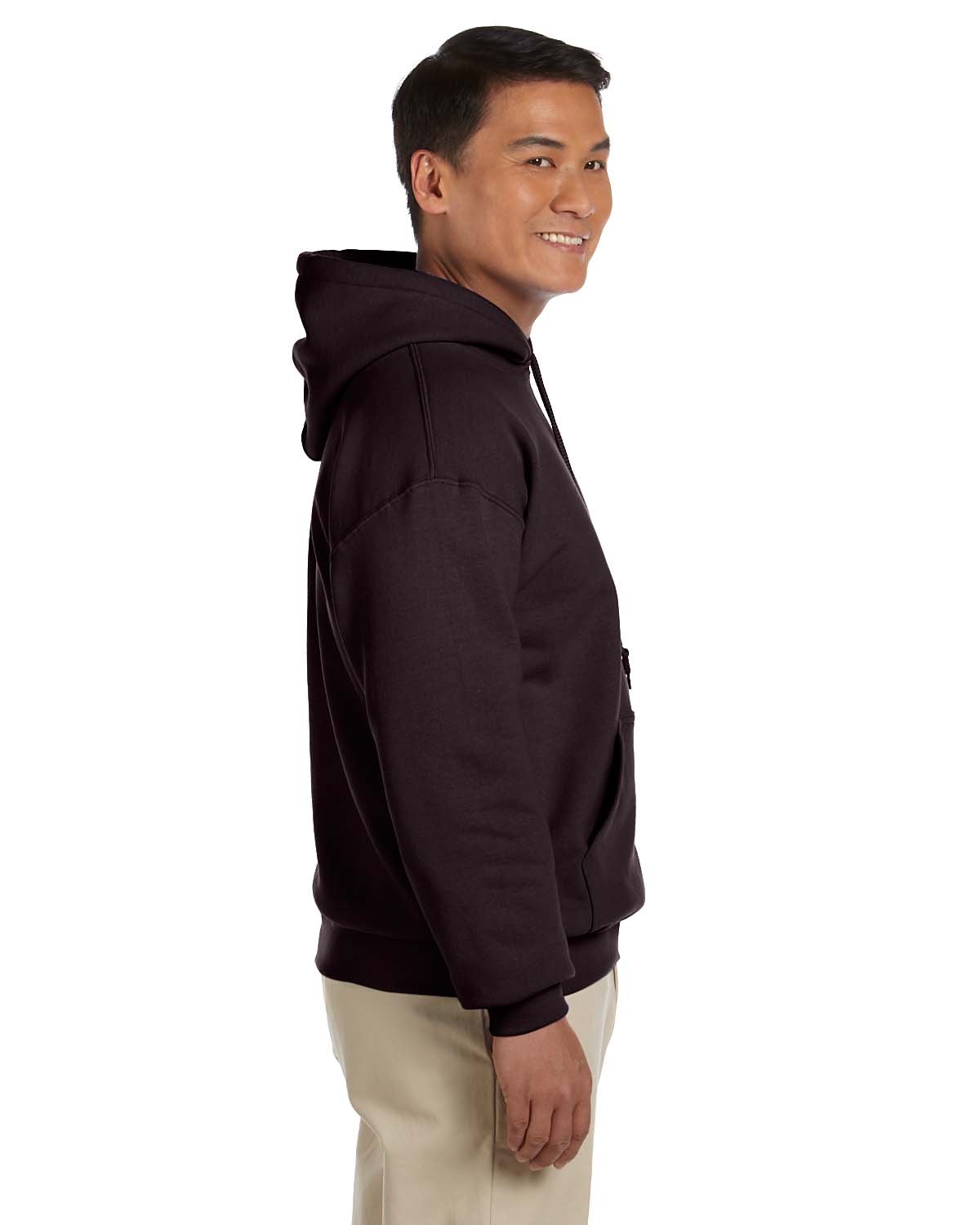 Premium Heavy Blend 8 oz. 50/50 Cotton-Polyester Hooded Sweatshirt (G185) - Unisex Comfort for Casual Wear & Outdoor Activities