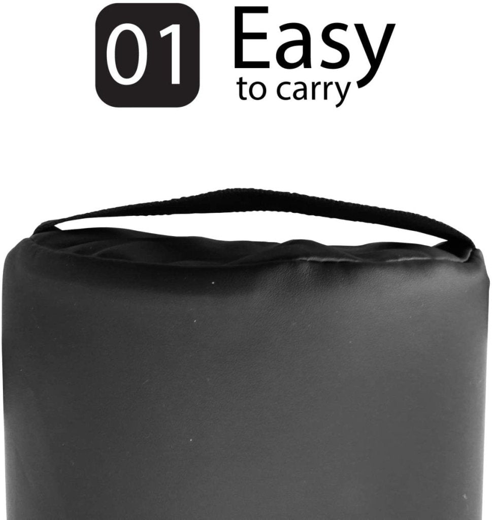 Premium 9x26 Half Round Massage Table Pillow Cushion Bolster - Ergonomic Support for Physical Therapy, Yoga, Pregnancy & Chiropractic Sessions