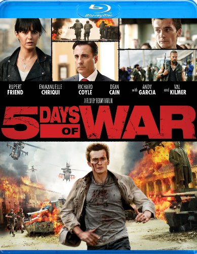 5 Days of War [Blu-ray] - Action War Movie for Home Theater & Movie Night Entertainment